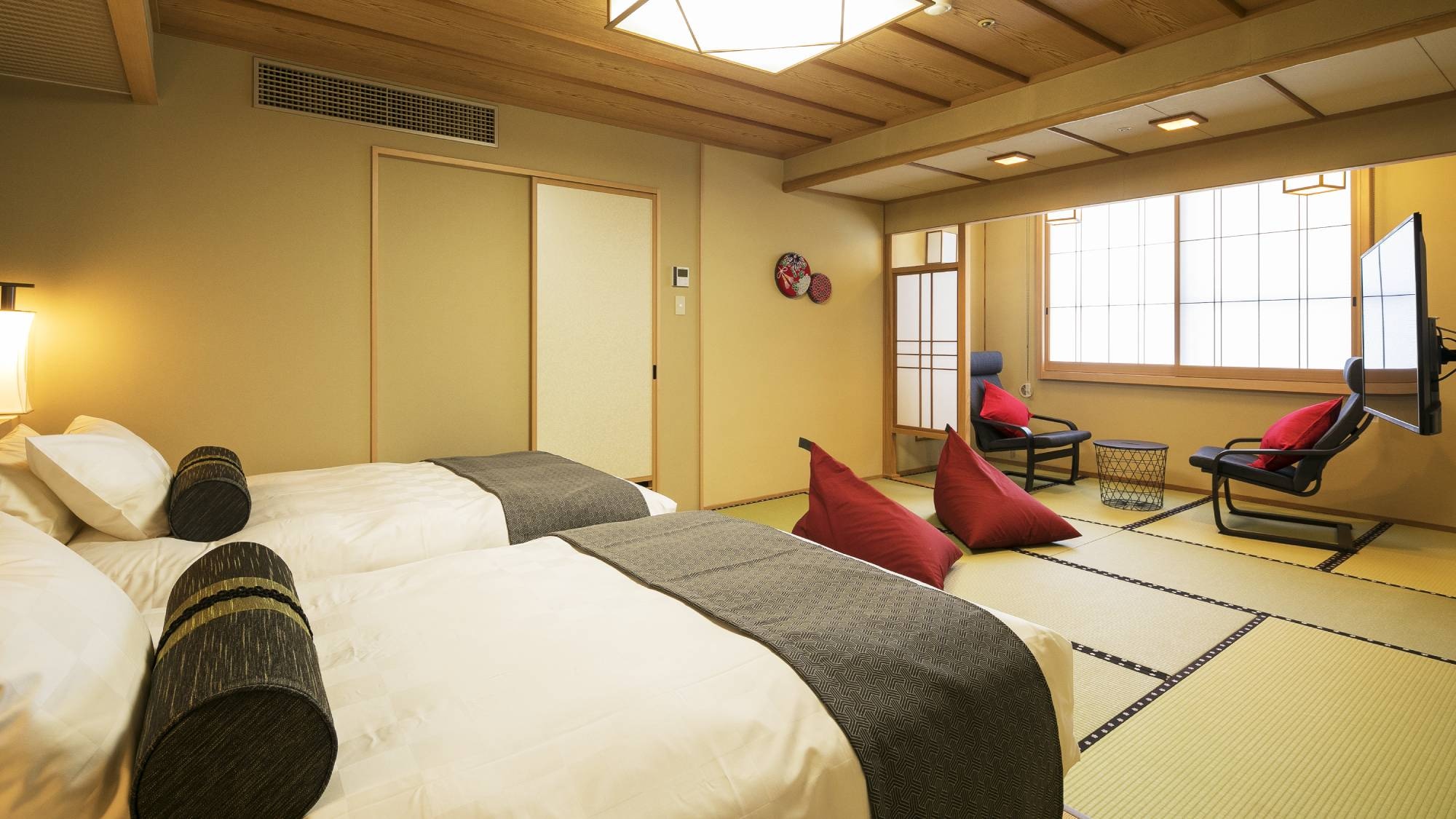 Reiwa 2nd year NEW OPEN! [-Bettei Hatsune-Standard] Experience the setting of a "concept Japanese-Western style room" with a modern Japanese scent.