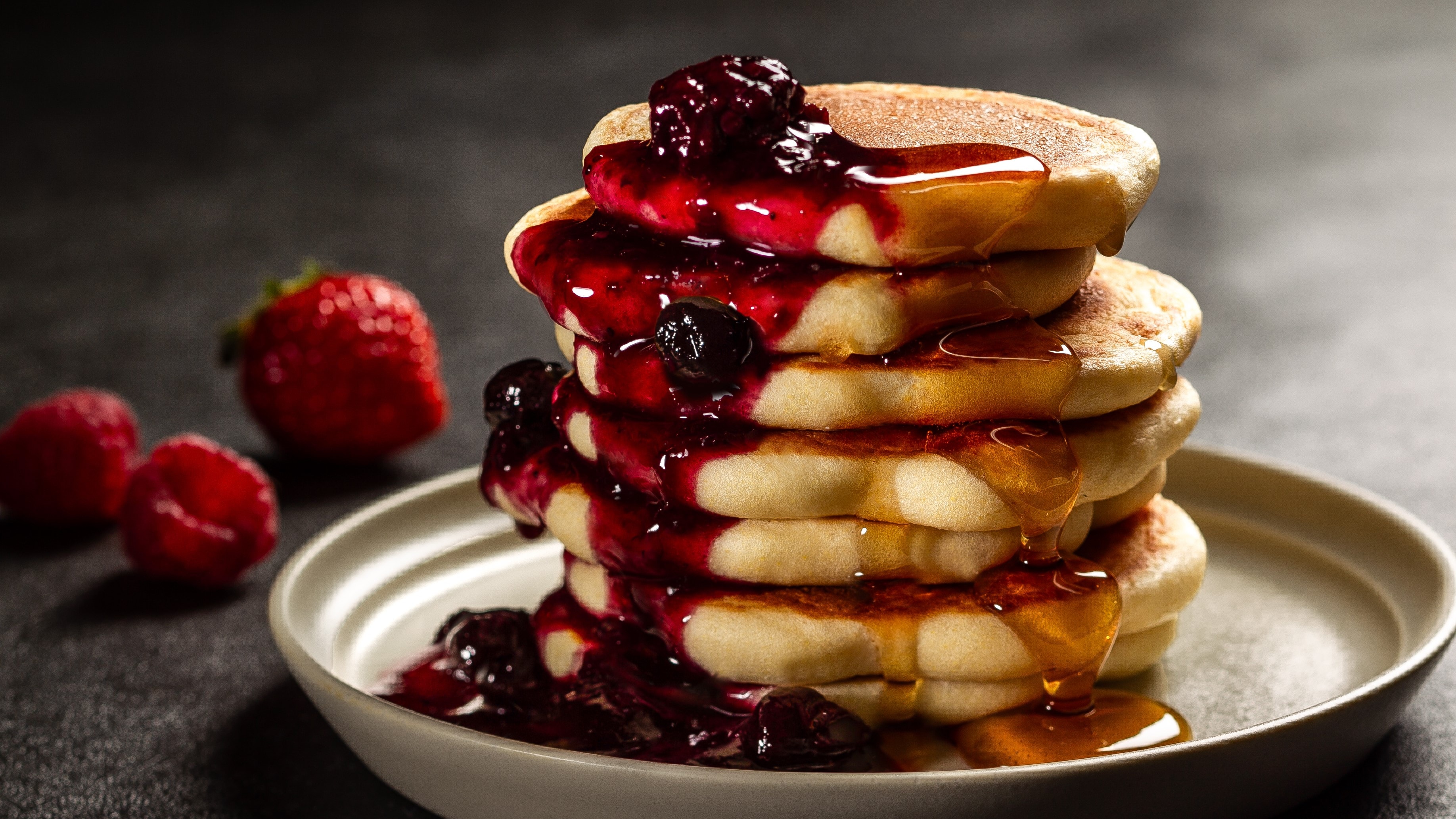 Sảnh chào mừng <hình ảnh bánh pancake>