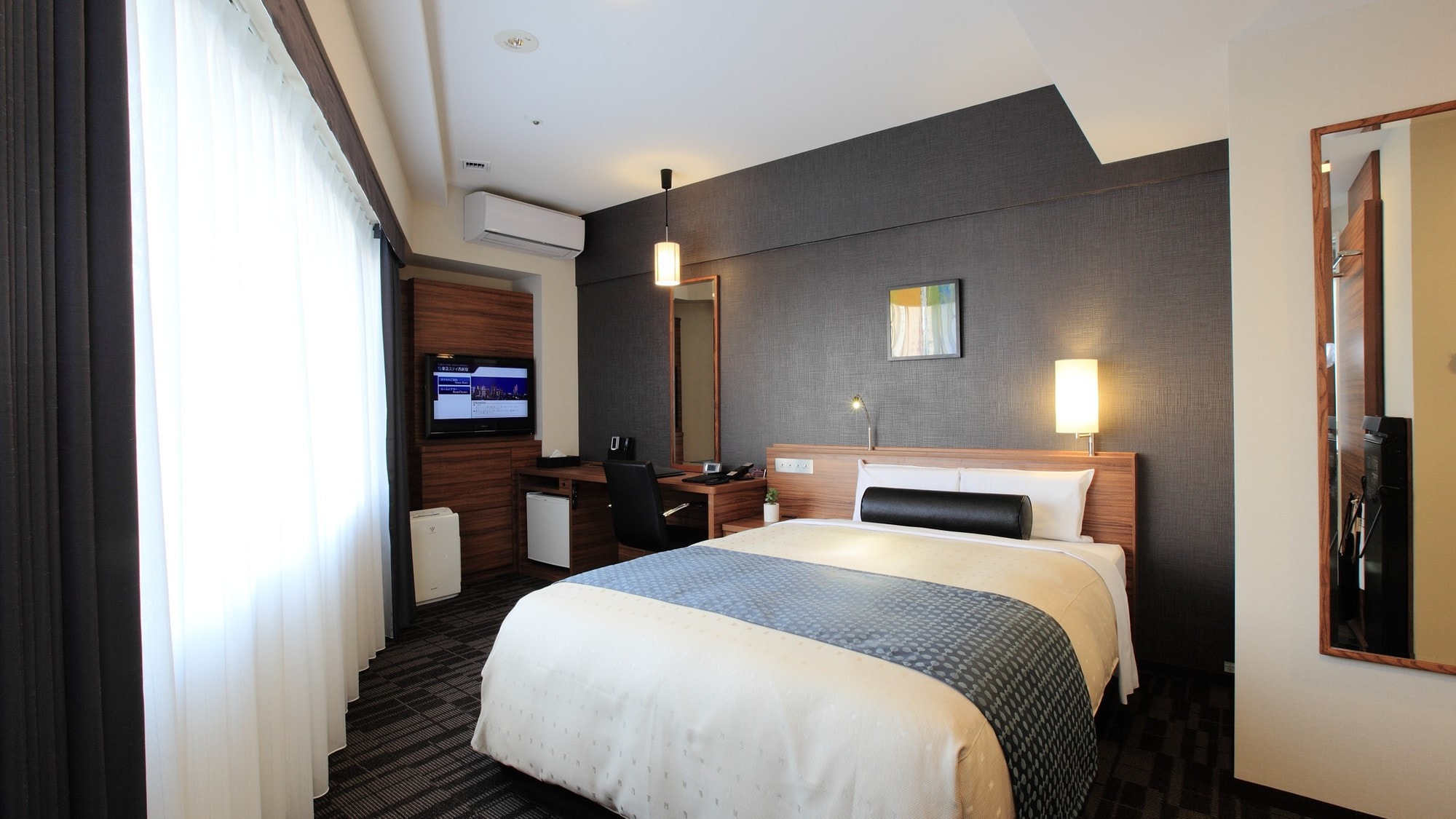 [Semi-double] Relax both physically and mentally with spacious guest rooms and facilities.