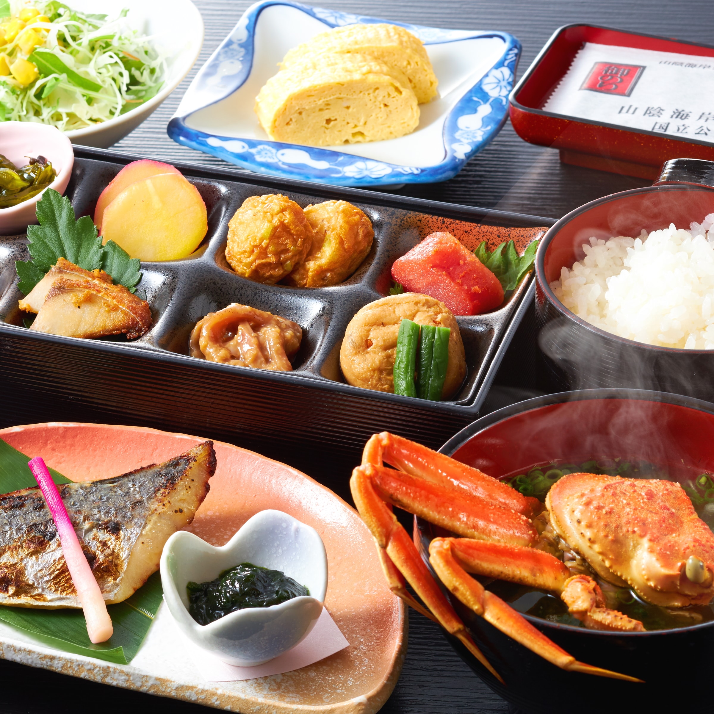 【早餐】螃蟹味噌湯僅限螃蟹季節供應！