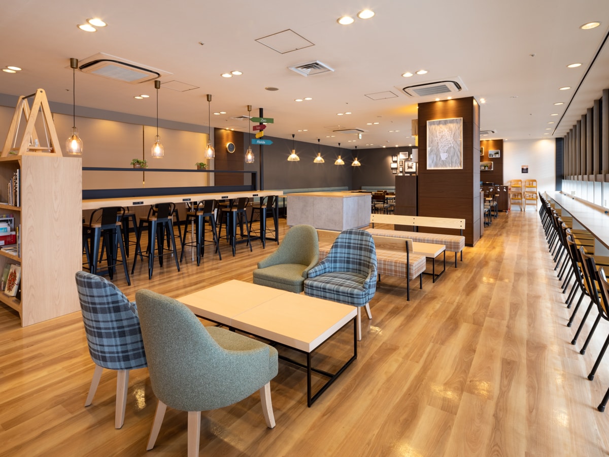 [Library Cafe] Recommended for use in business situations such as meetings.