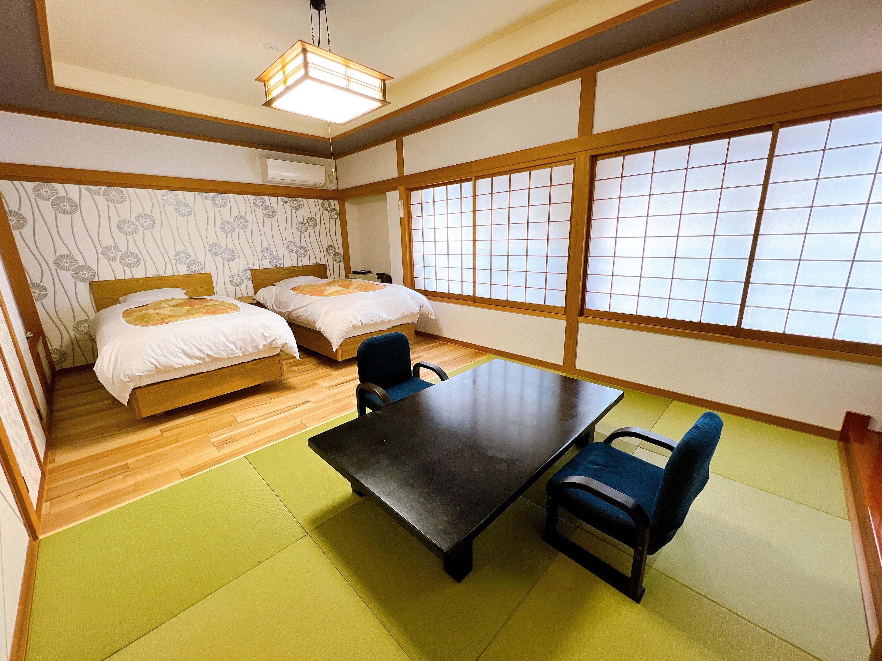 12 tatami mat Japanese-style room + indoor hot spring bath (Hakuun 206)