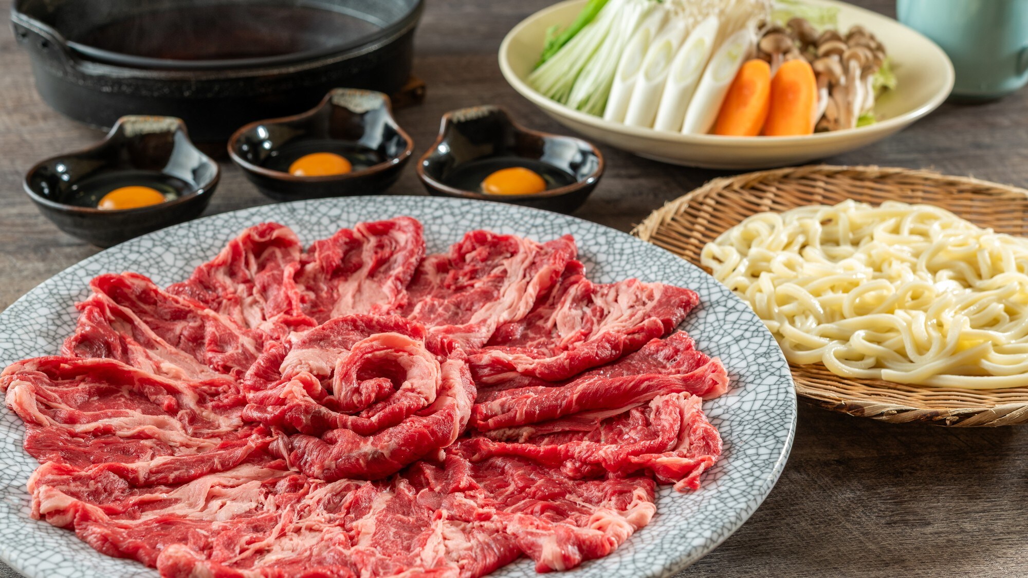 ◇進口牛肉壽喜燒圖片