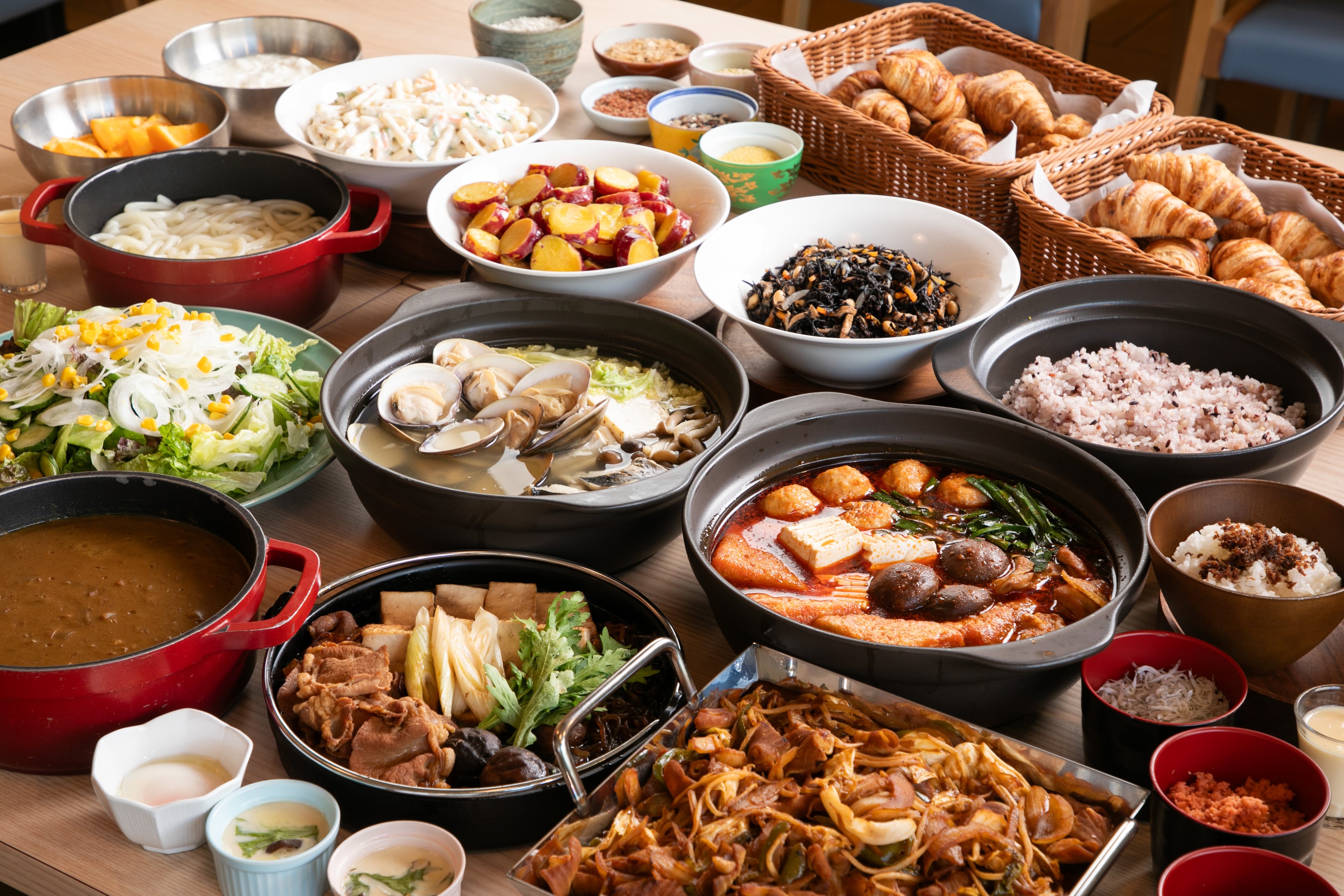 Breakfast buffet