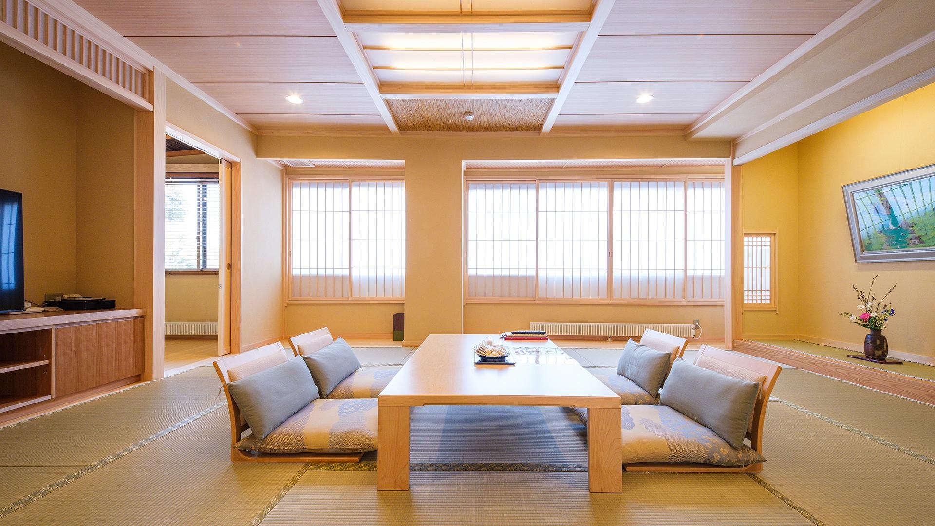 히가시칸 3층 온천이 있는 특별실 “모모”