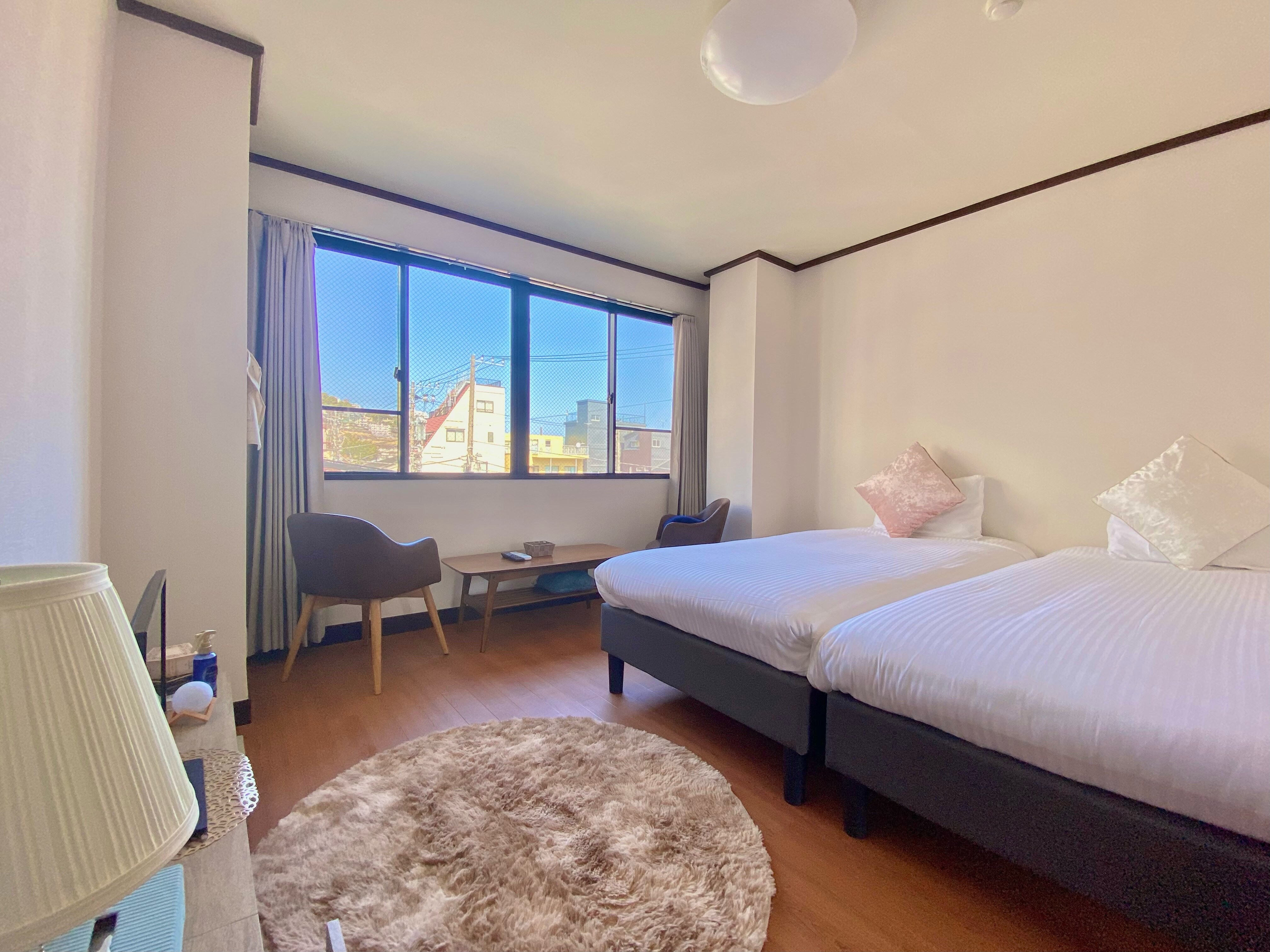 [標準雙床房] 附衛浴 26平方米