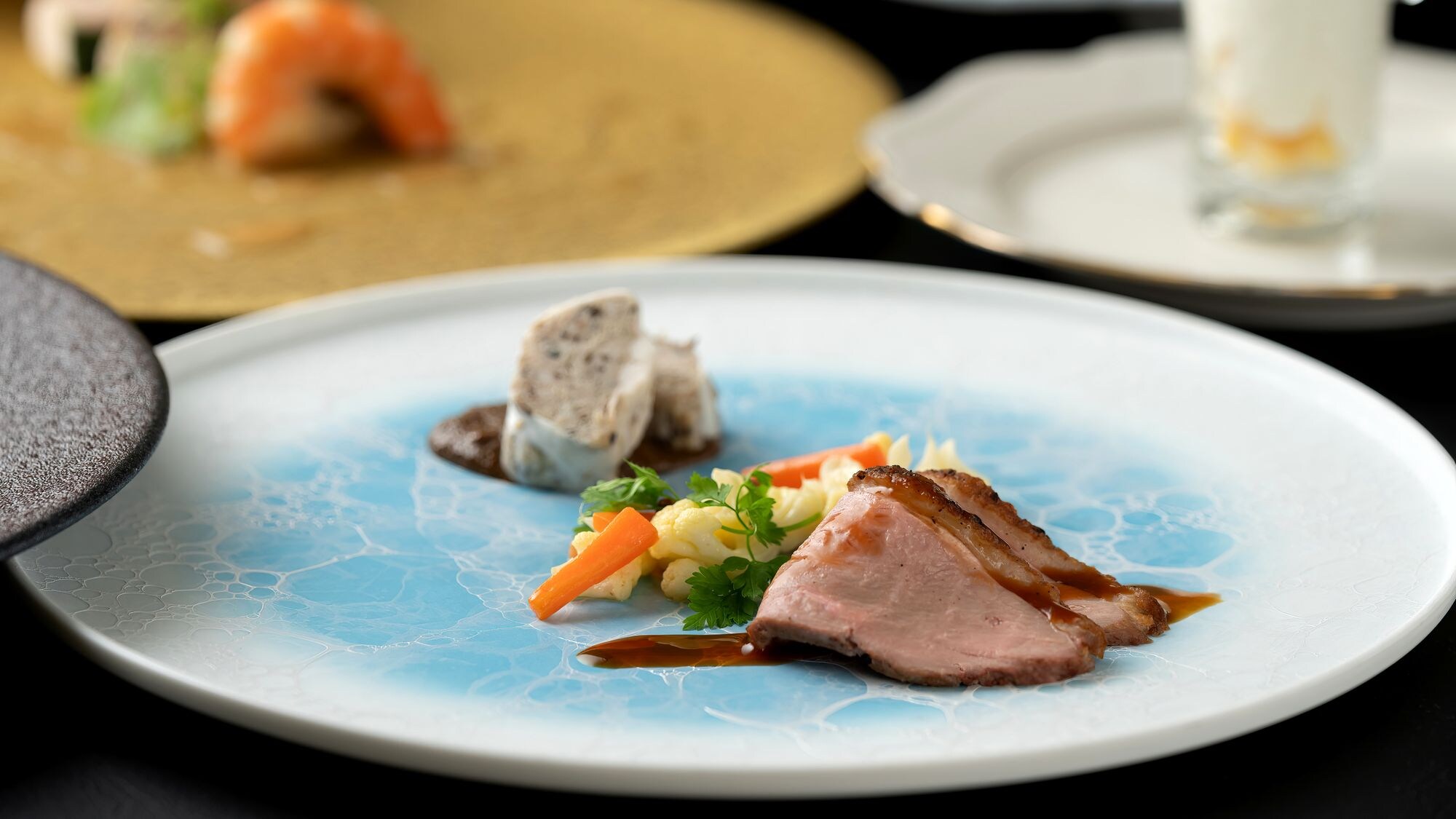 ■ 晚餐图片| 色彩缤纷的创意法式料理