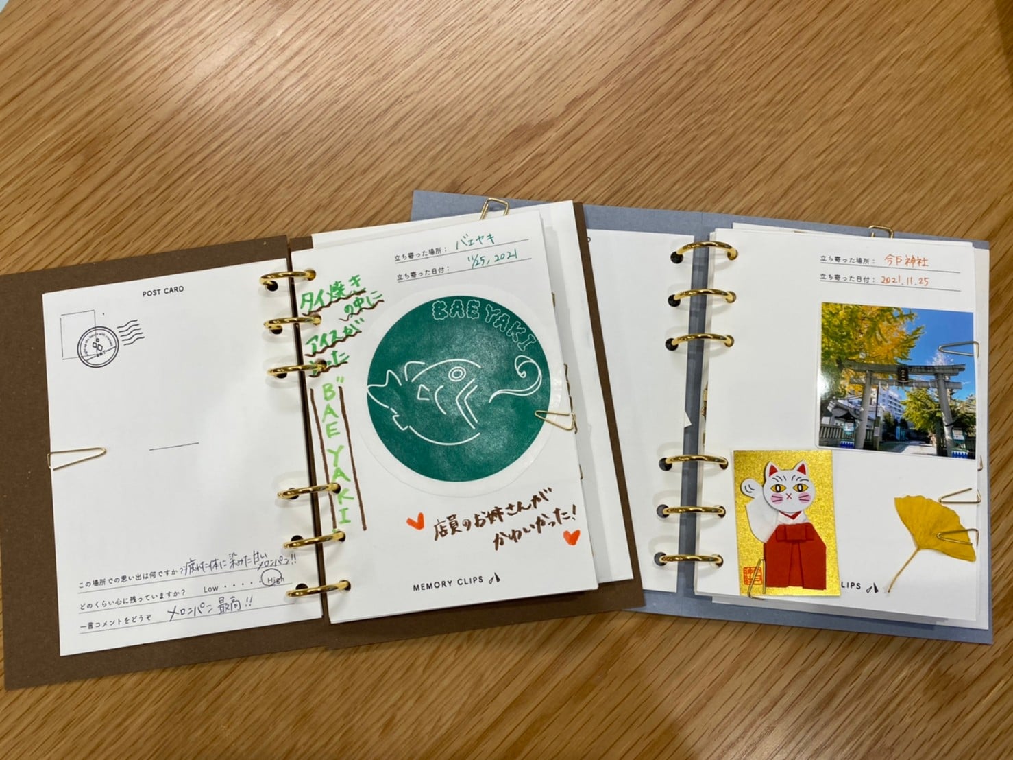 MEMORY CLIPS 內部