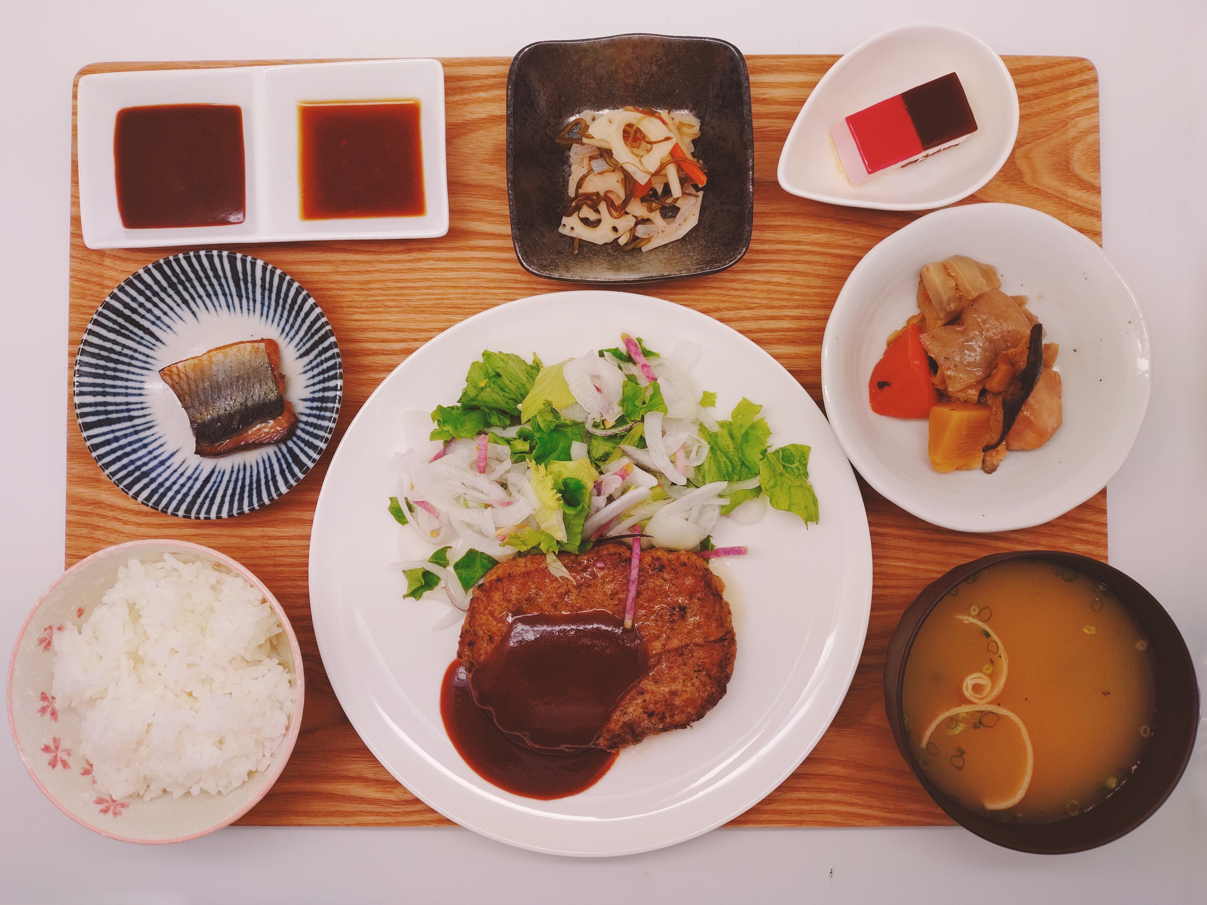 Explanation of selectable set meals * The image is an image.