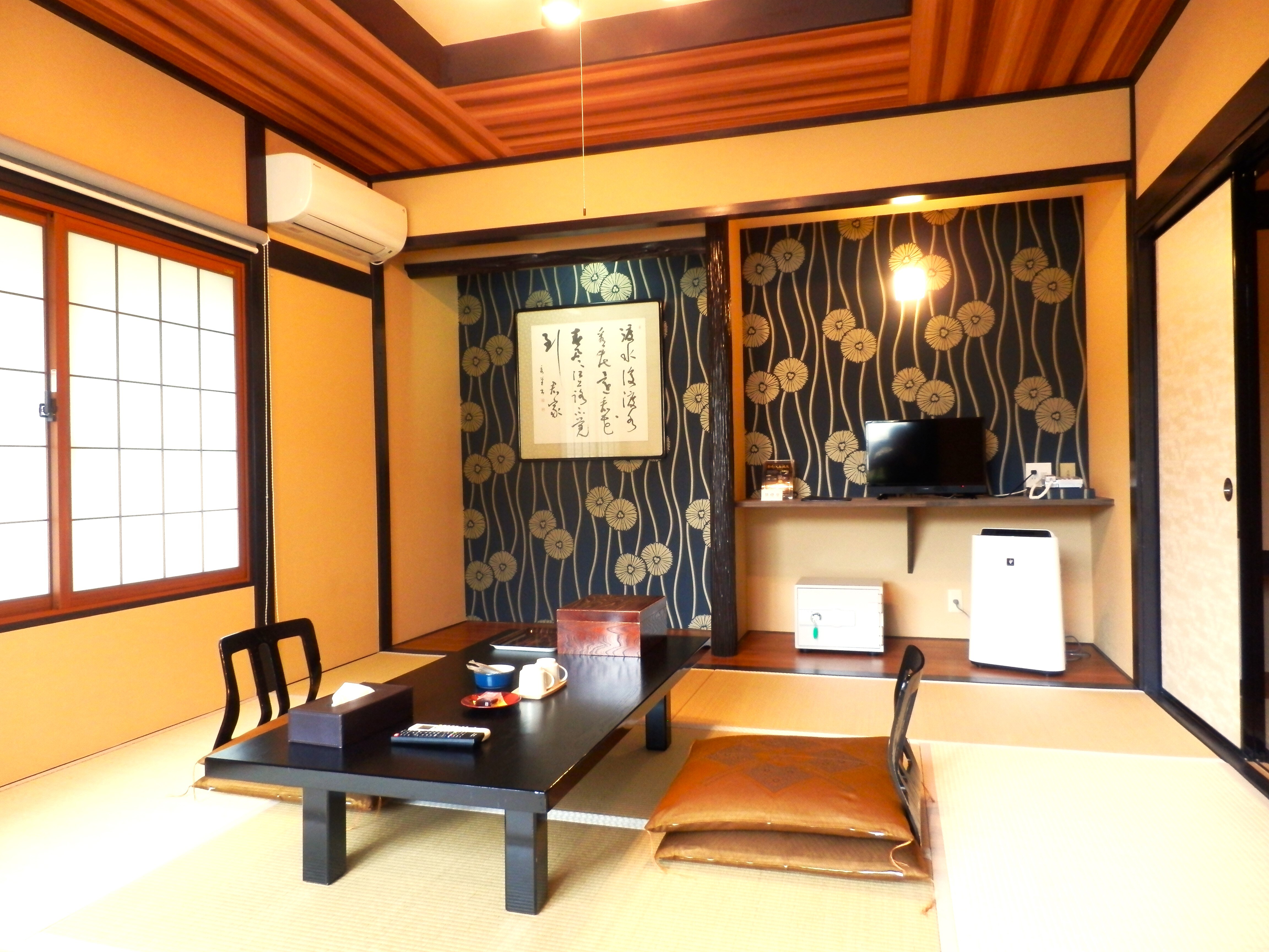 An example of a non-smoking room