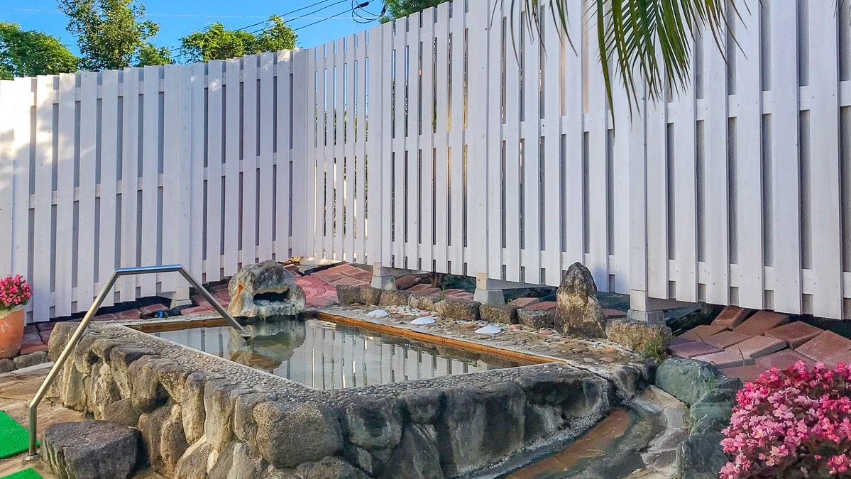 [Hoshi-no-yu (open-air bath)] You can enjoy a different atmosphere depending on the time of day you bathe.