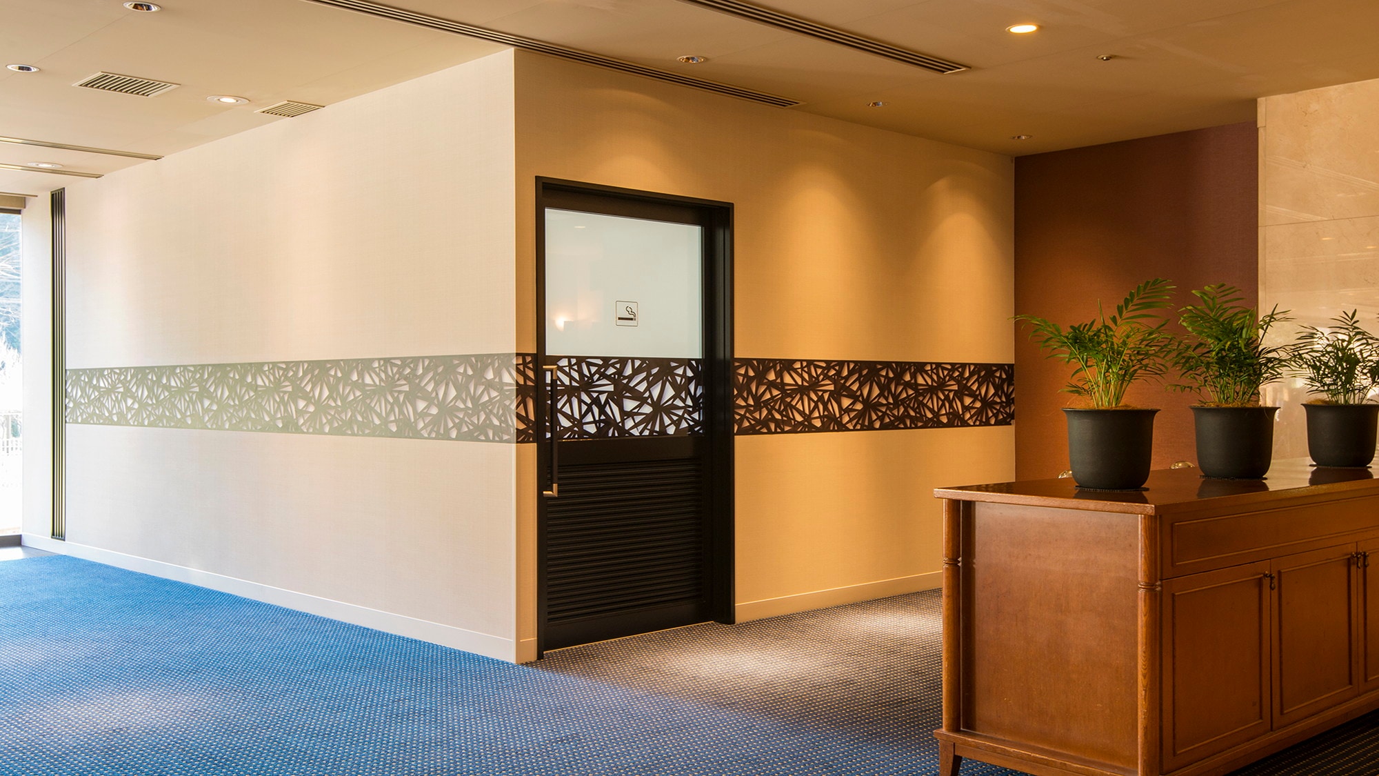 Smoking area