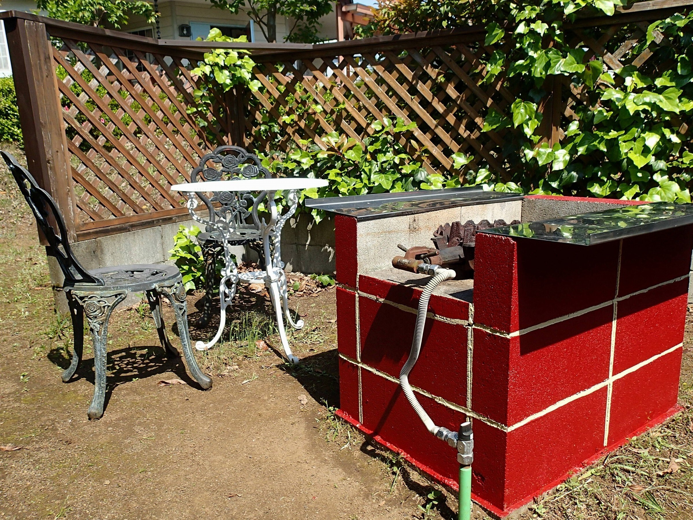 30㎡, no outdoor bath, for 2 people, barbecue corner