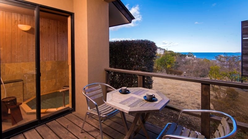 Guest room terrace