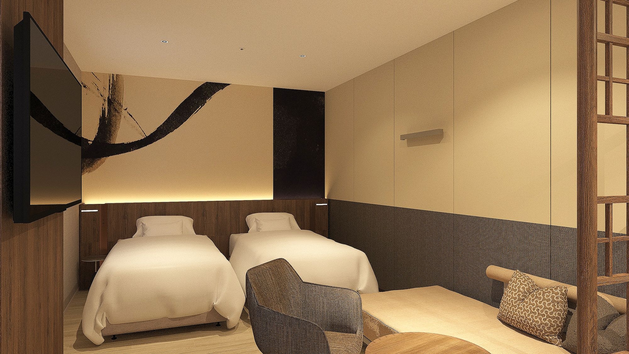 [Renovated in August 2025] Comfort Twin (with shower booth) *Image