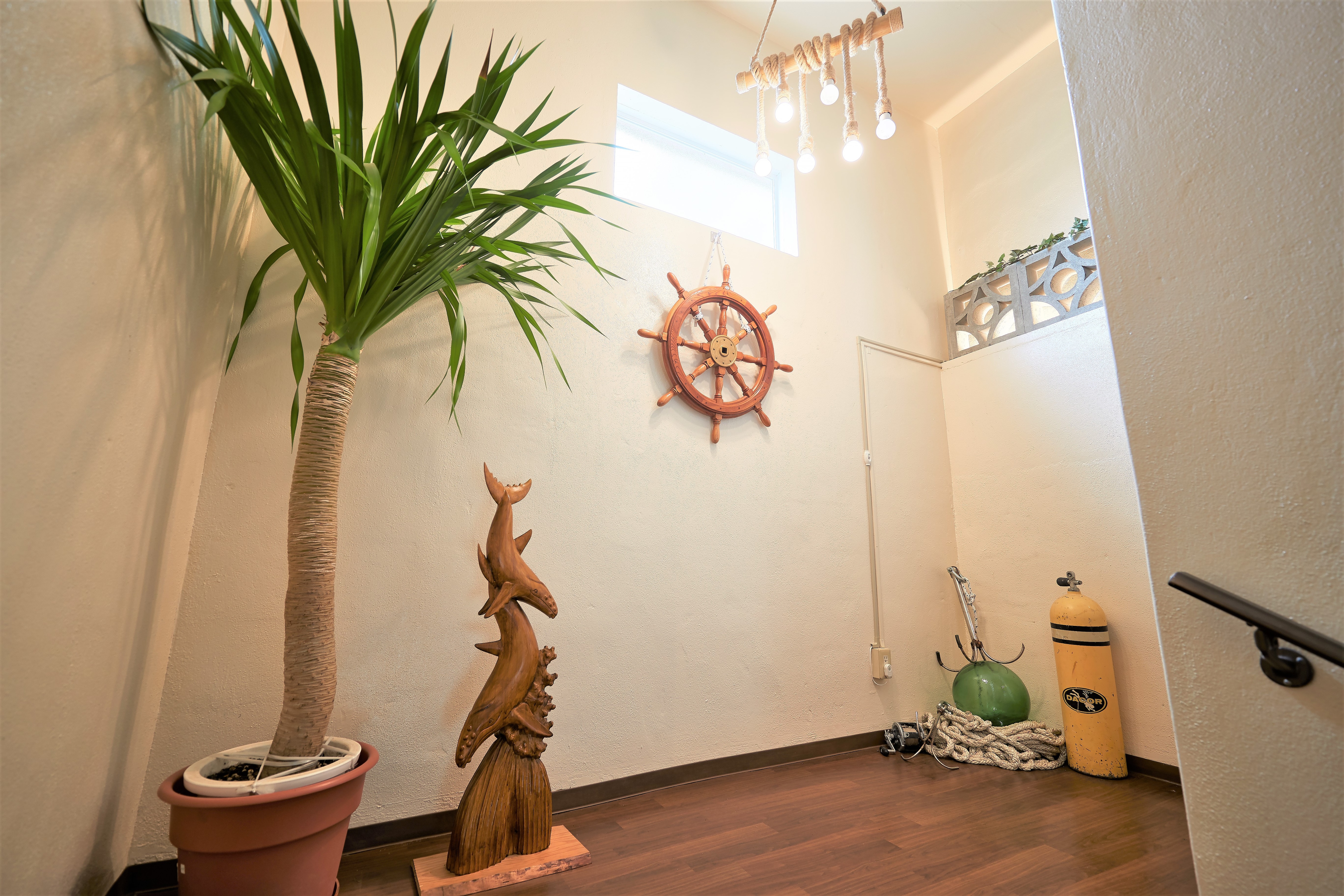 The interior decoration of the fishing enthusiast owner is studded ♪