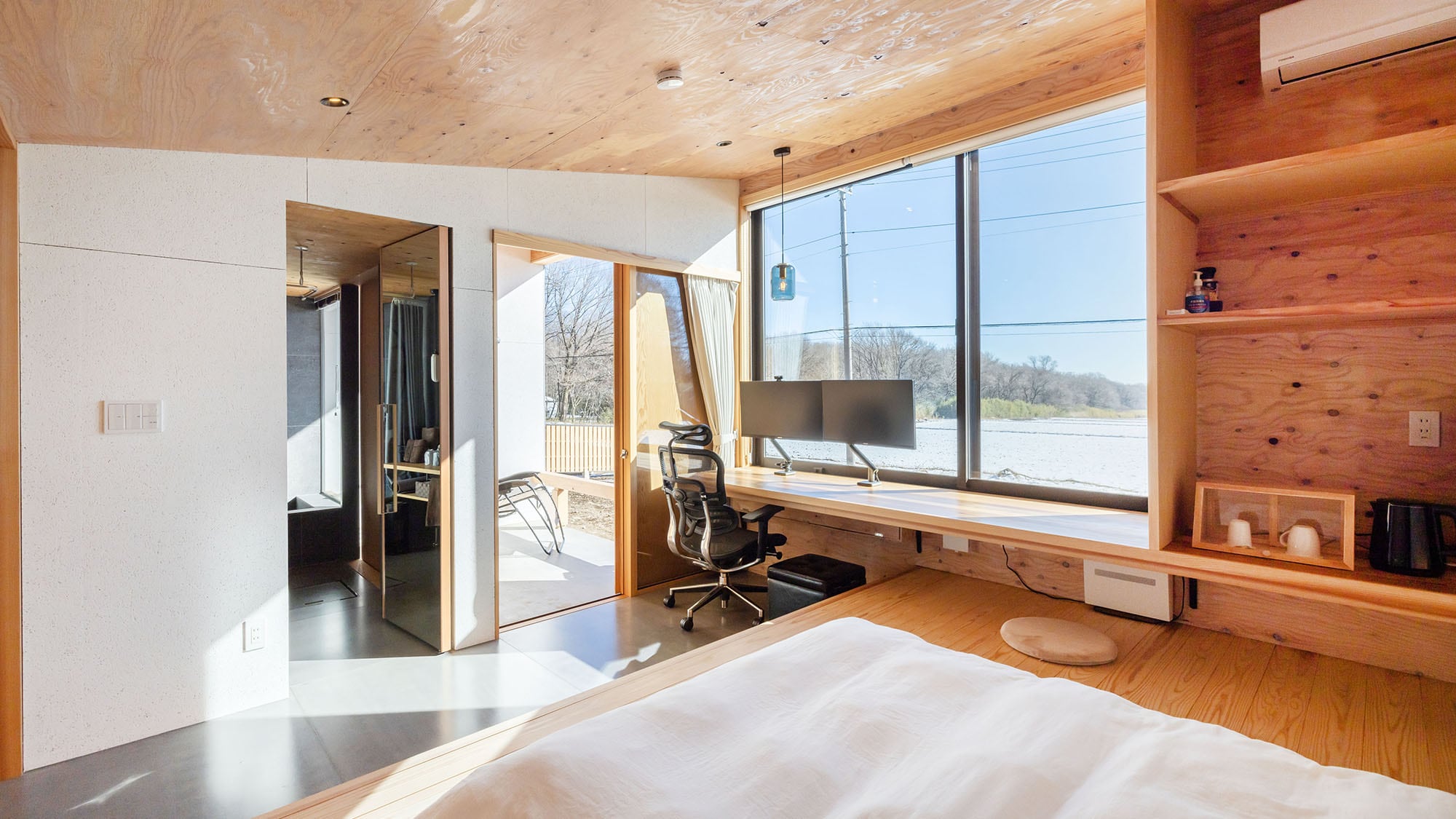 ・[Kamar tidur ganda] Bersantailah dan nikmati pemandangan alam Nasu.