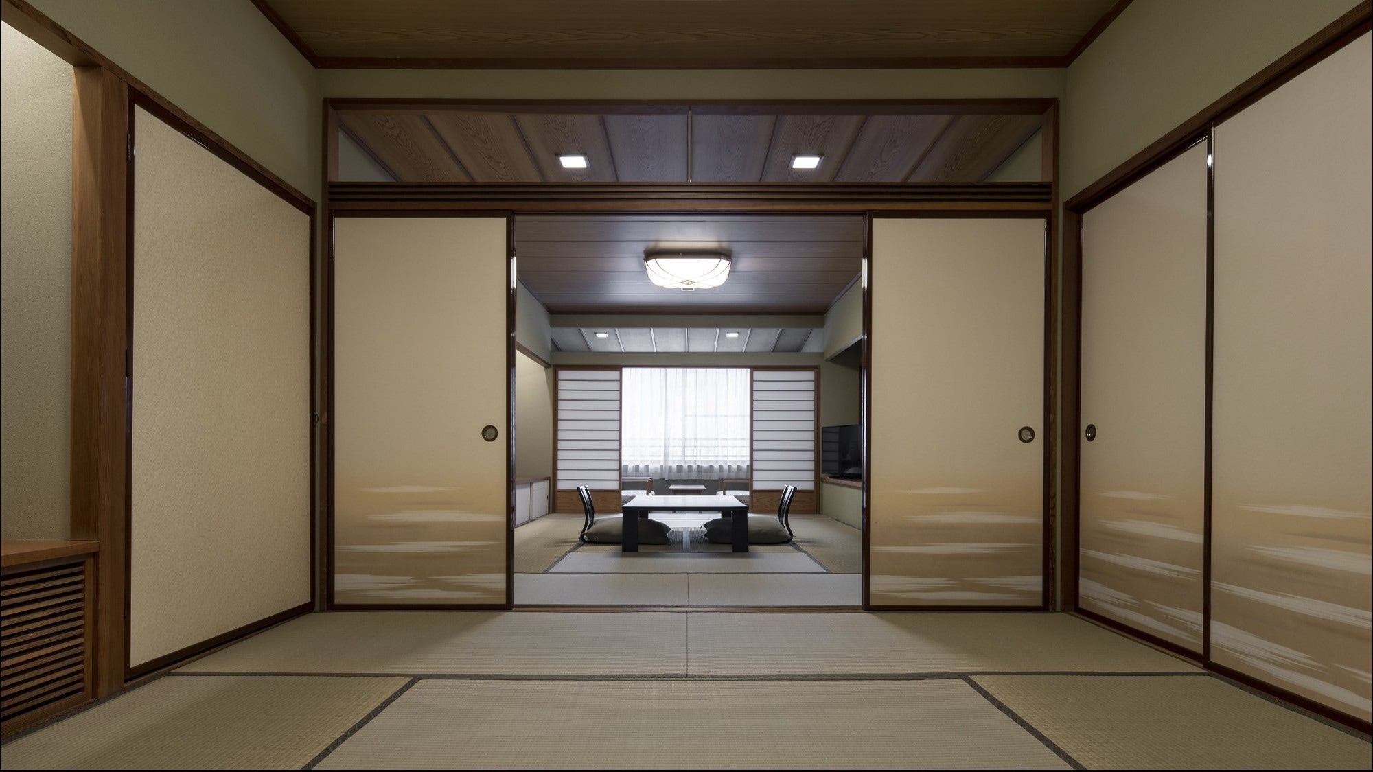 [Premium] Main building/semi-special room (12 tatami mats + 8 tatami mats/78 m2/Capacity 6 people)