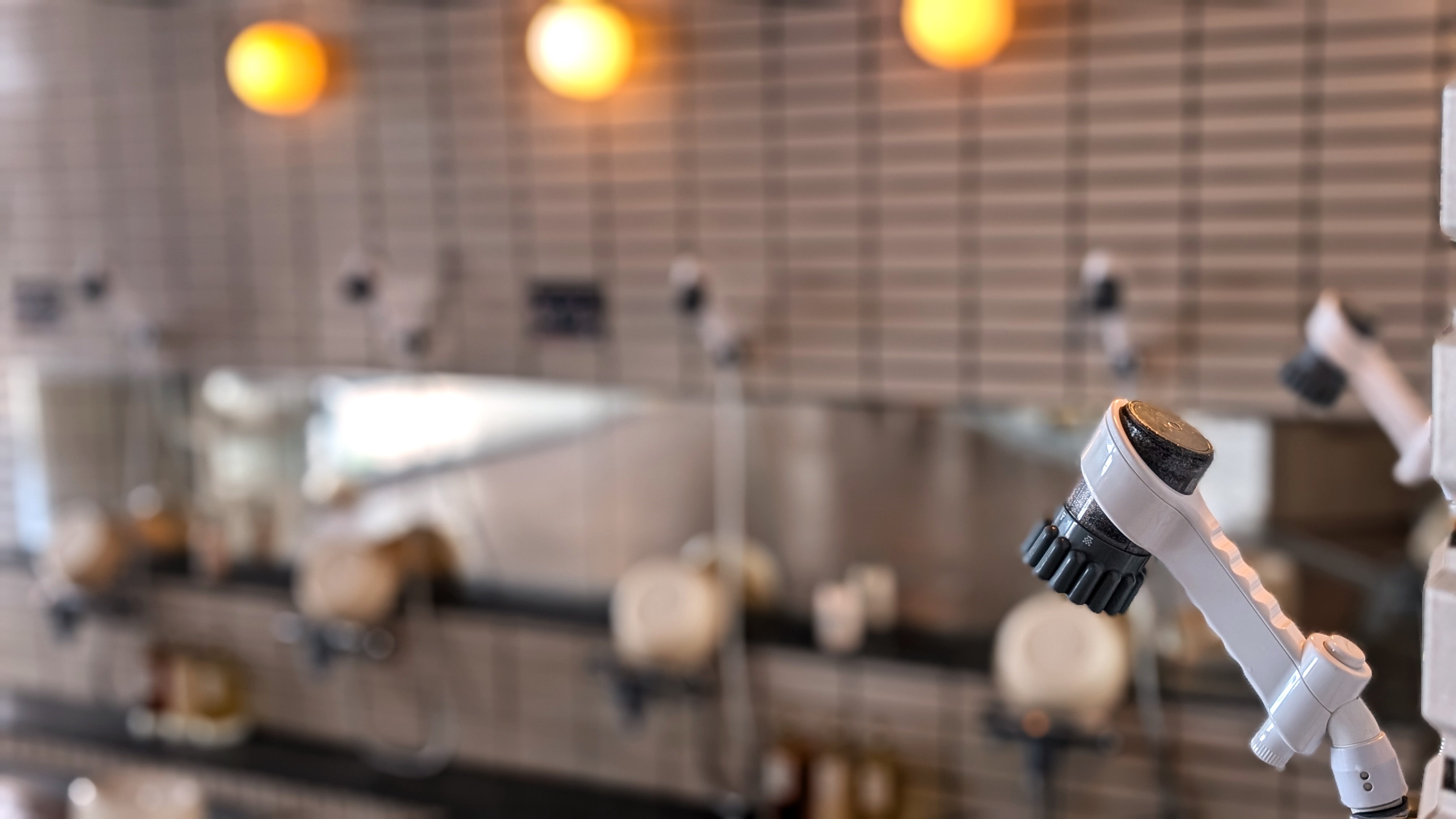 Some of the shower heads in the large public baths for both men and women are Mirable ZERO (example)