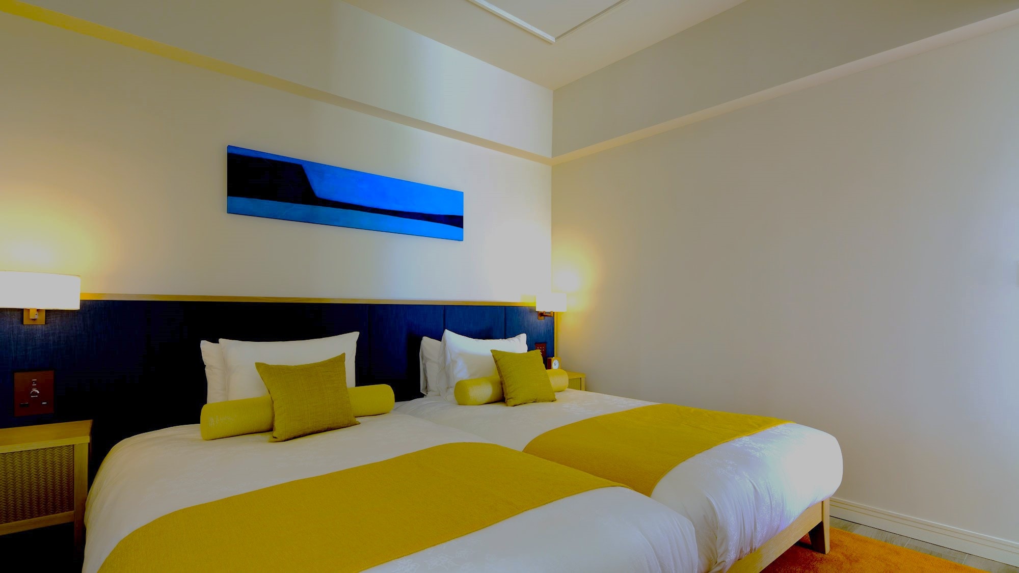 [Pool Villa Premier 2F] A bedroom with a calm atmosphere