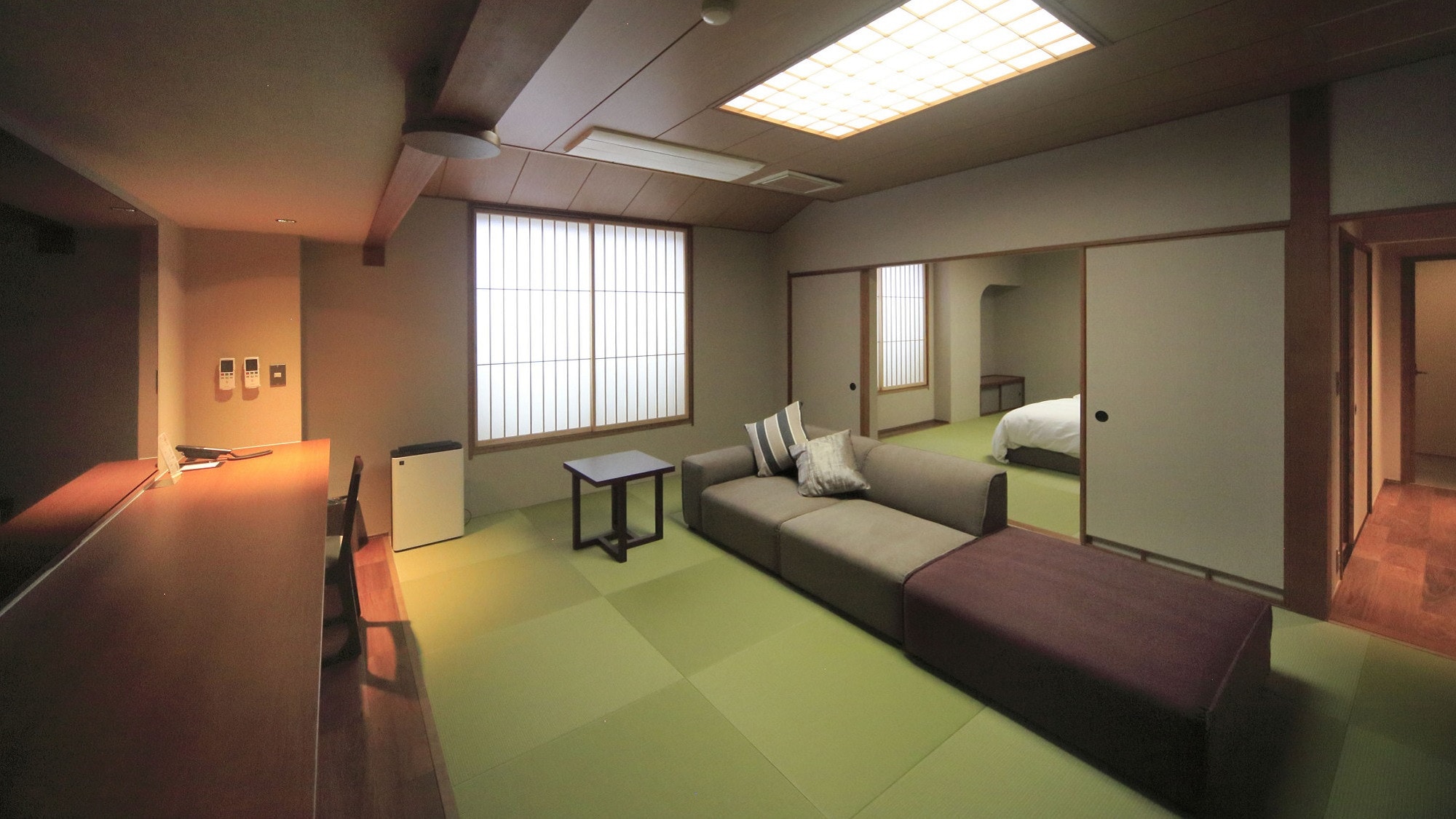 [Phòng đôi kiểu Nhật-Tây + Phòng kiểu Nhật 8 chiếu tatami có ghế sofa: Suiho] ~Không hút thuốc~