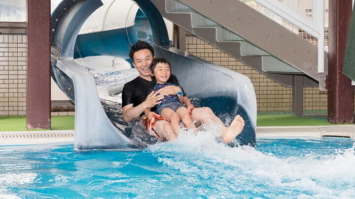 Kur Resort Yufunesawa (สไลเดอร์สระว่ายน้ำ: เฉพาะวันเสาร์ อาทิตย์ และวันหยุดนักขัตฤกษ์เท่านั้น)