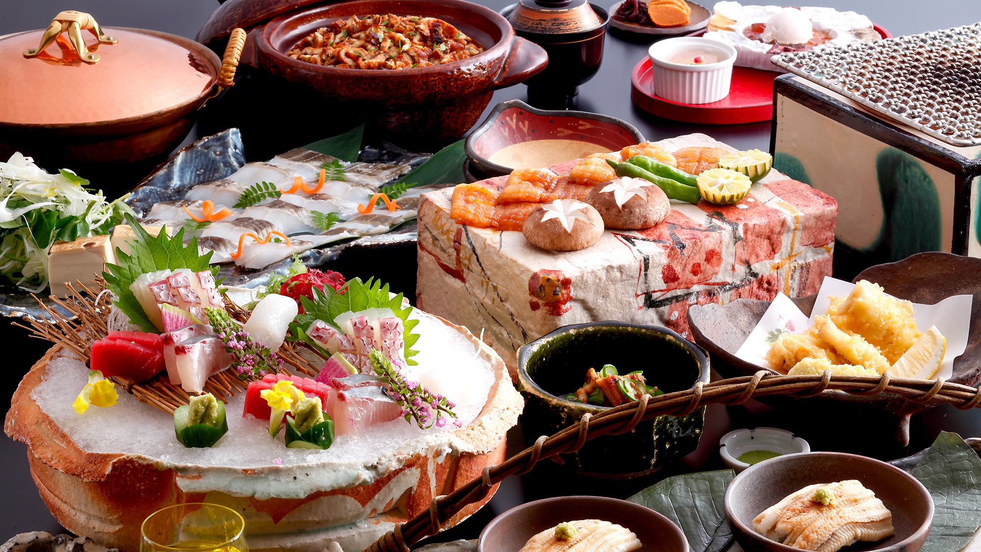 [Makan belut conger sepuasnya]