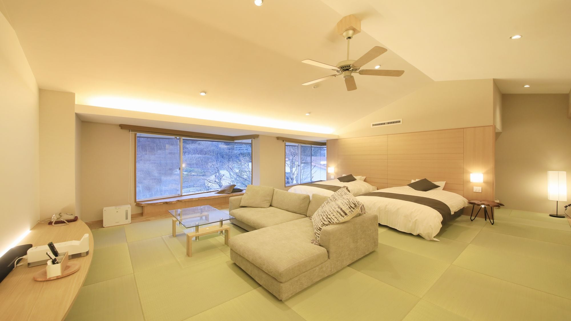 ■ Japanese modern bed room (Deluxe/barrier-free, 3rd floor, non-smoking)