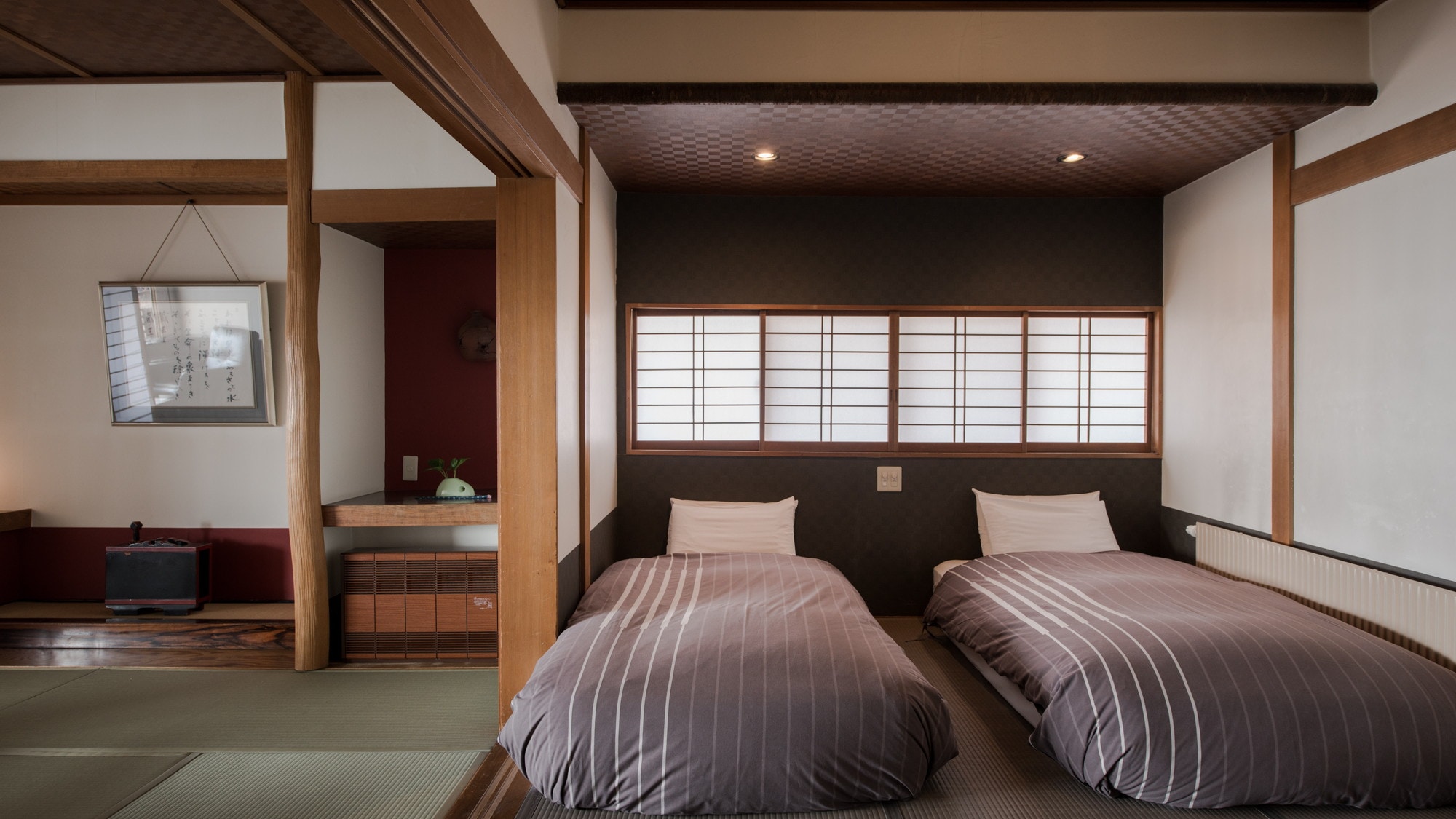 [Kamar bergaya Jepang dengan tempat tidur-Akebono-]