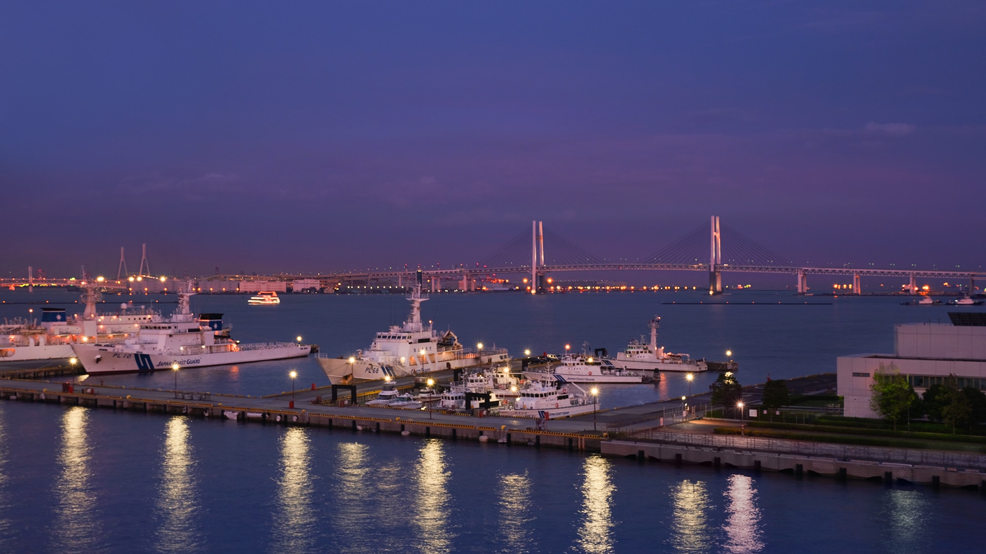 Pemandangan Pelabuhan Yokohama