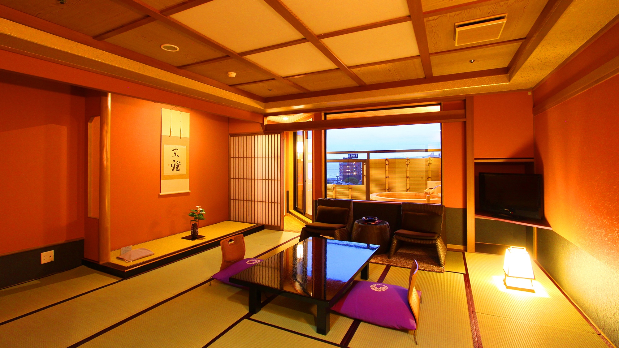 Guest room with open-air bath "Satsuki"