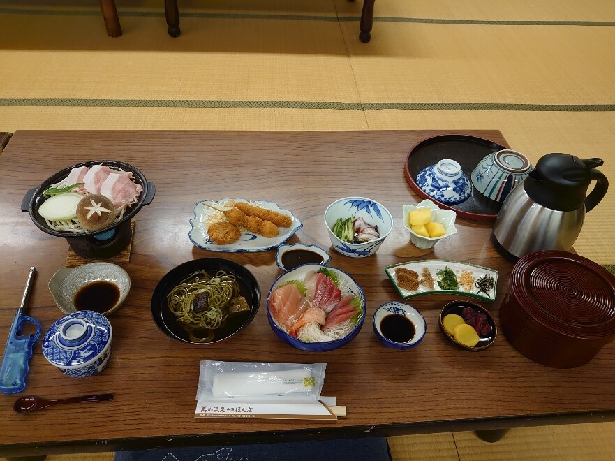 Fugu roe chazuke (additional dinner menu)