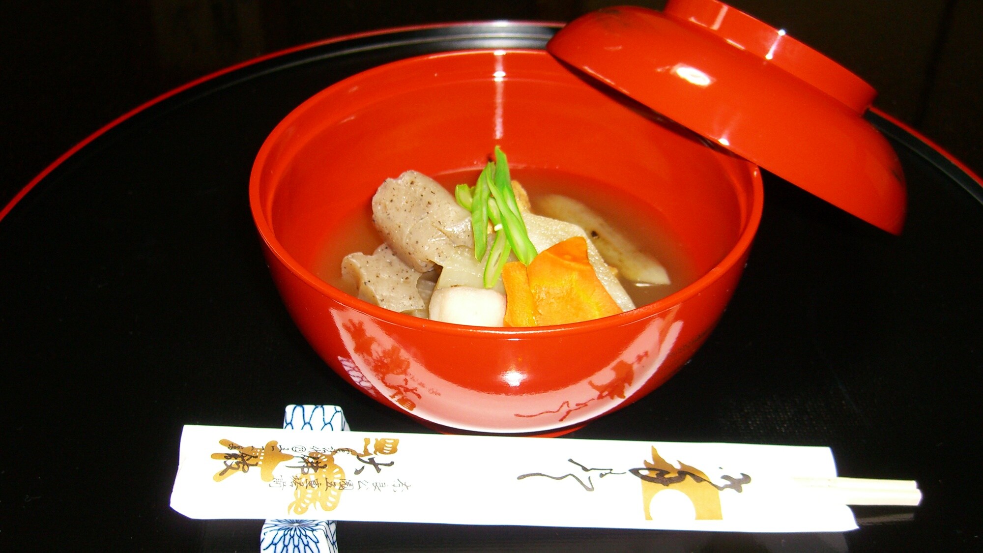*【のっぺ汁奈良の郷土料理を味わいください。