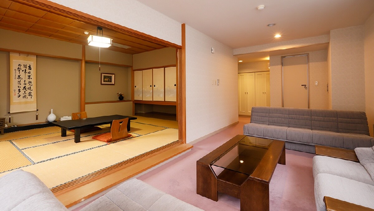 [มองเห็นศาลเจ้าทันซัน] ห้องพักสไตล์ญี่ปุ่น 2 เตียง + เสื่อทาทามิ 10 ผืน - 2 ห้องกว้างขวาง