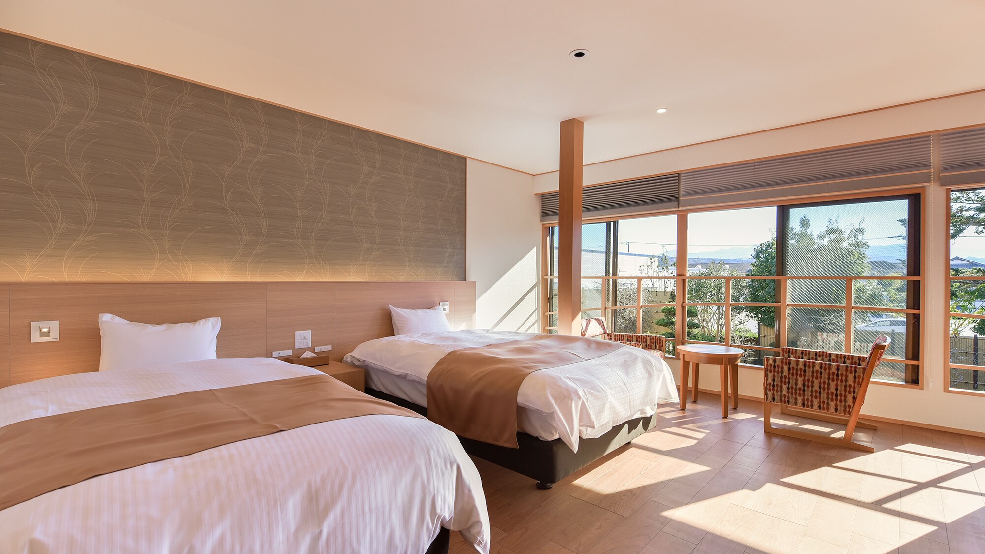 *Special room maisonette suite with open-air bath (110m² and up) with natural hot spring water