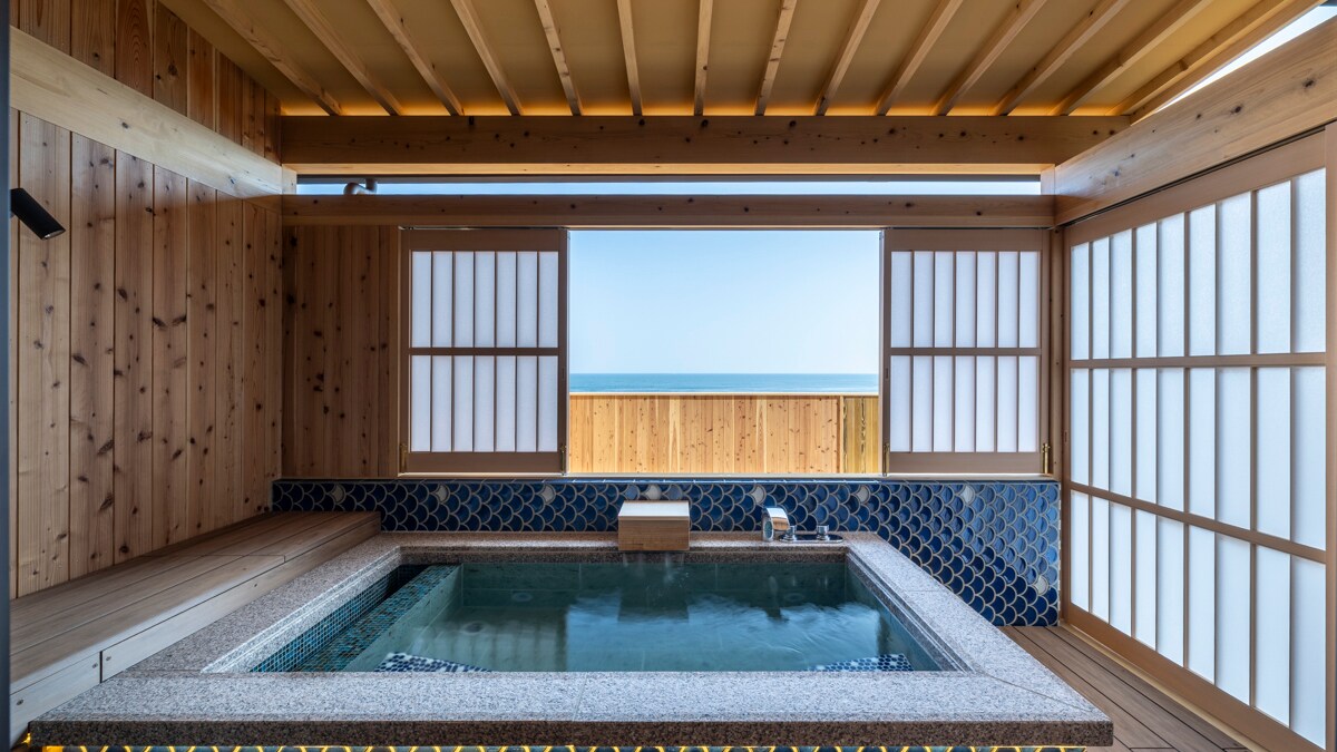 附设露天温泉的客房/浴池及新开楼层