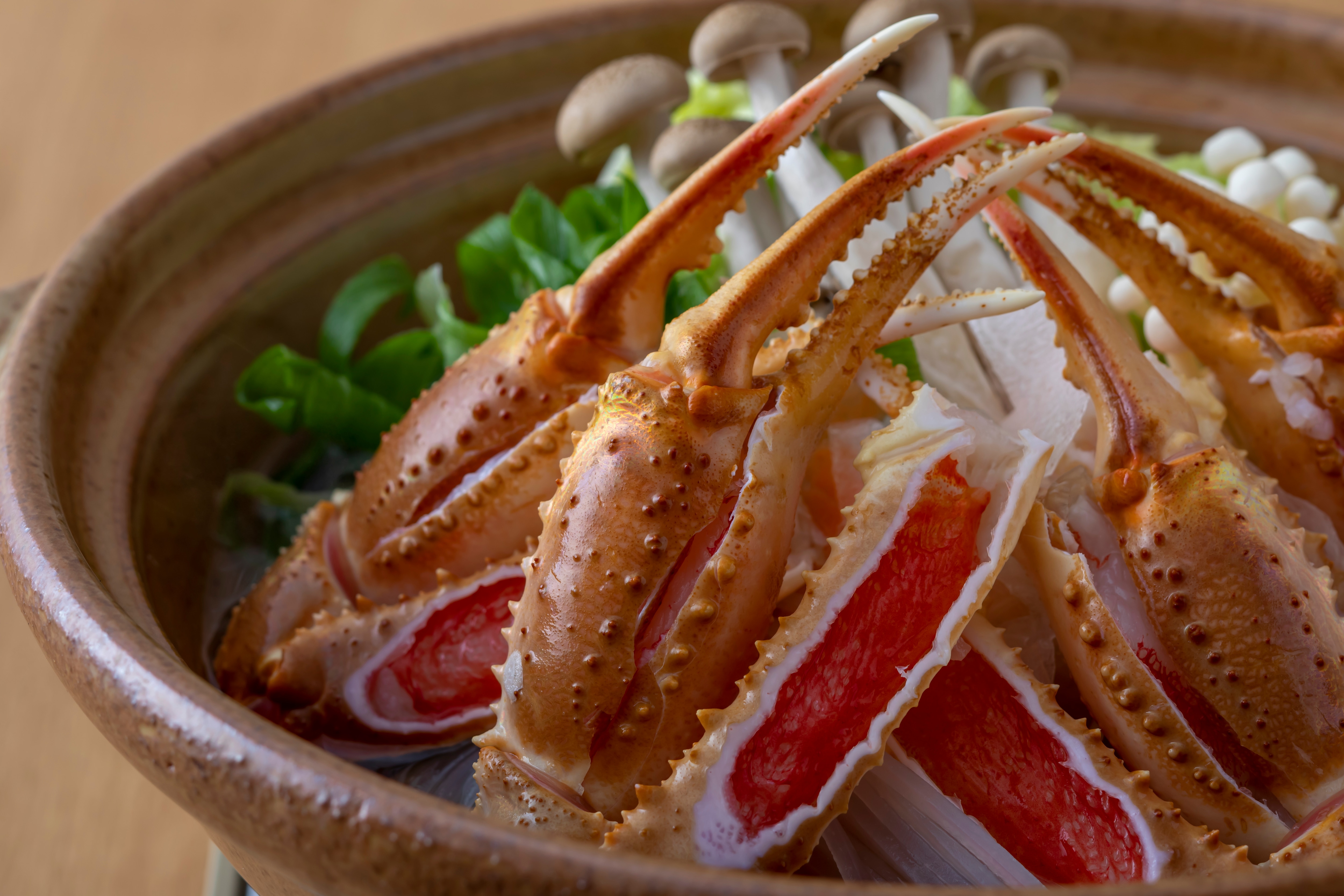 [Crab Suki Nabe] Winter is decided by the crab pot ♪ The taste of crab is overflowing.