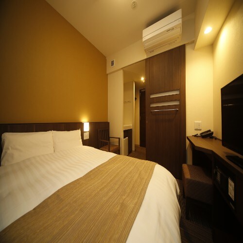 ◆ Double room 14.8 square meters Bed size 140 cm & times; 195 cm