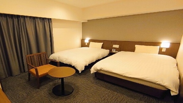 Non-smoking deluxe twin room (bed size 120cm×195cm×2) 22.69㎡～23.19㎡
