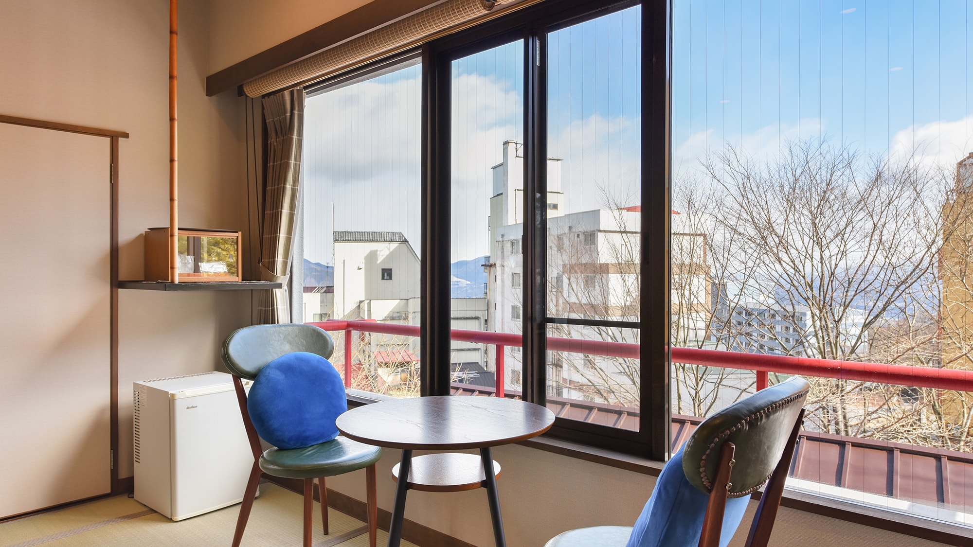 *[Onwa] 2021.12 Renewal room. 12 tatami mats/with semi-open-air bath *The bath is a real bath.