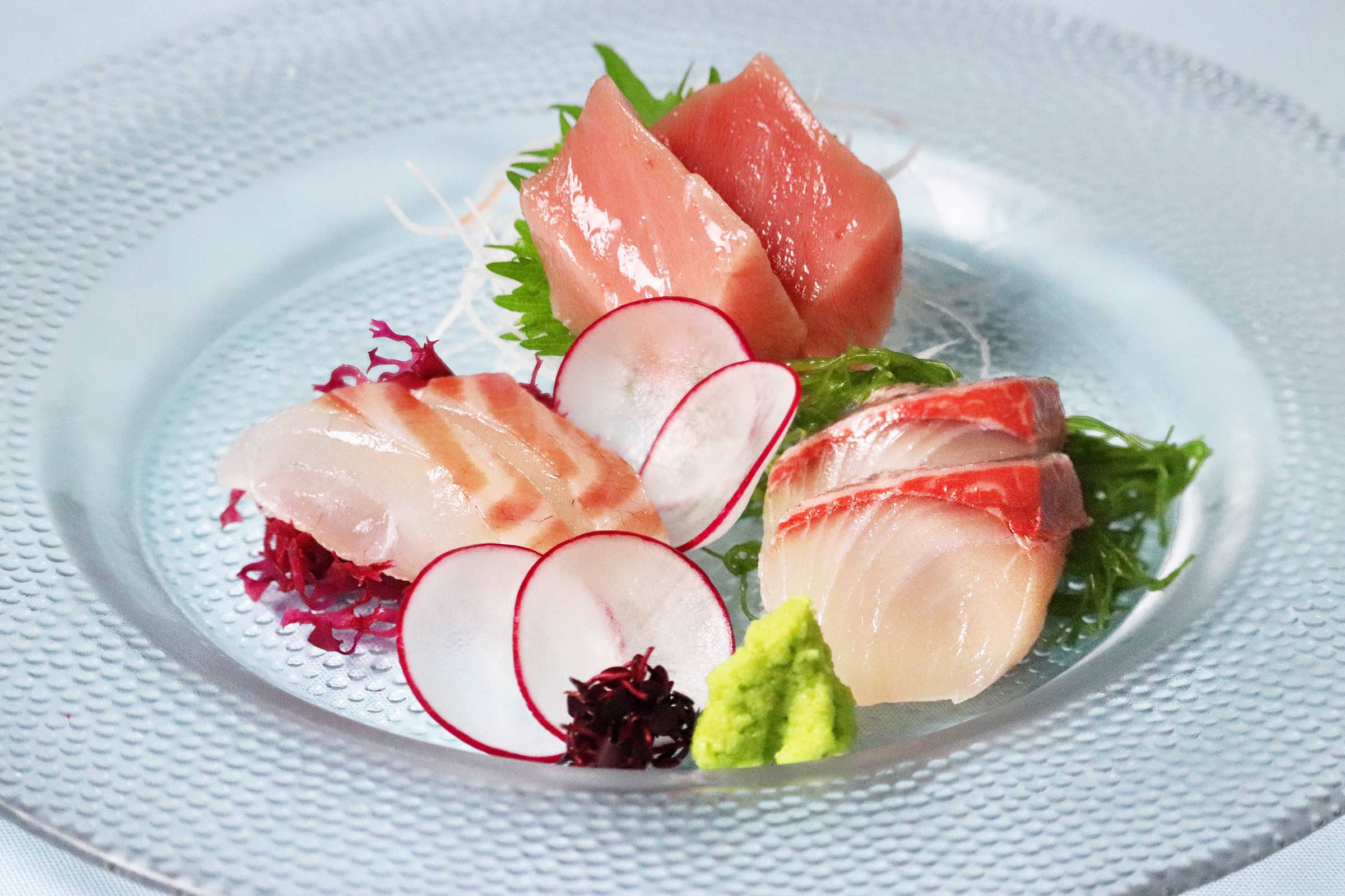 [Dinner] Sashimi of seasonal seafood (Colors of Izu, Colors of the Sea Kaiseki)