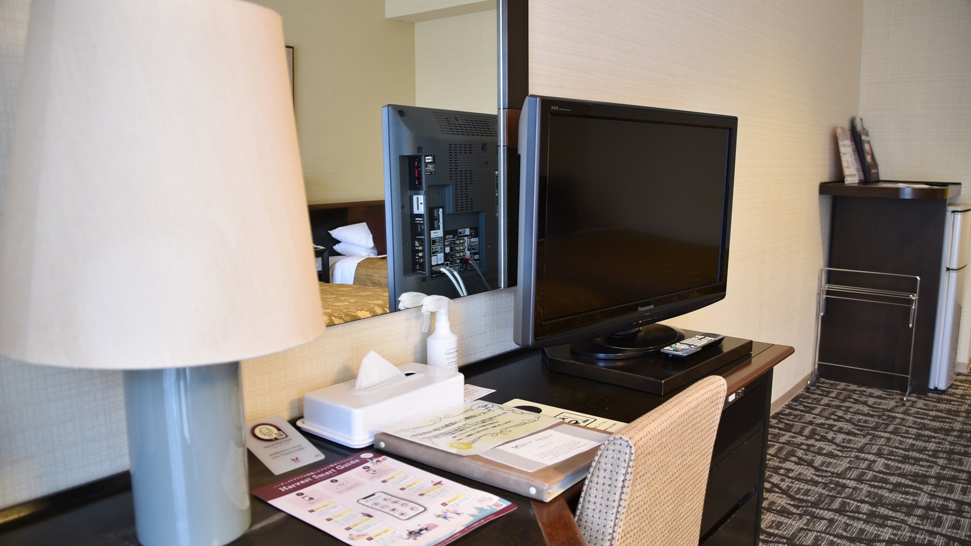 ☆ Standard twin room (28.39 square meters / 2 people capacity) | Free Wi-Fi, BS broadcasting available. Refrigerator with freezer also available