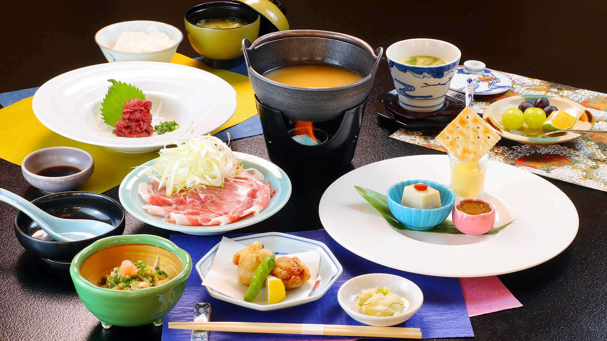 Branded Pork [Tororo Shabu-shabu Course]