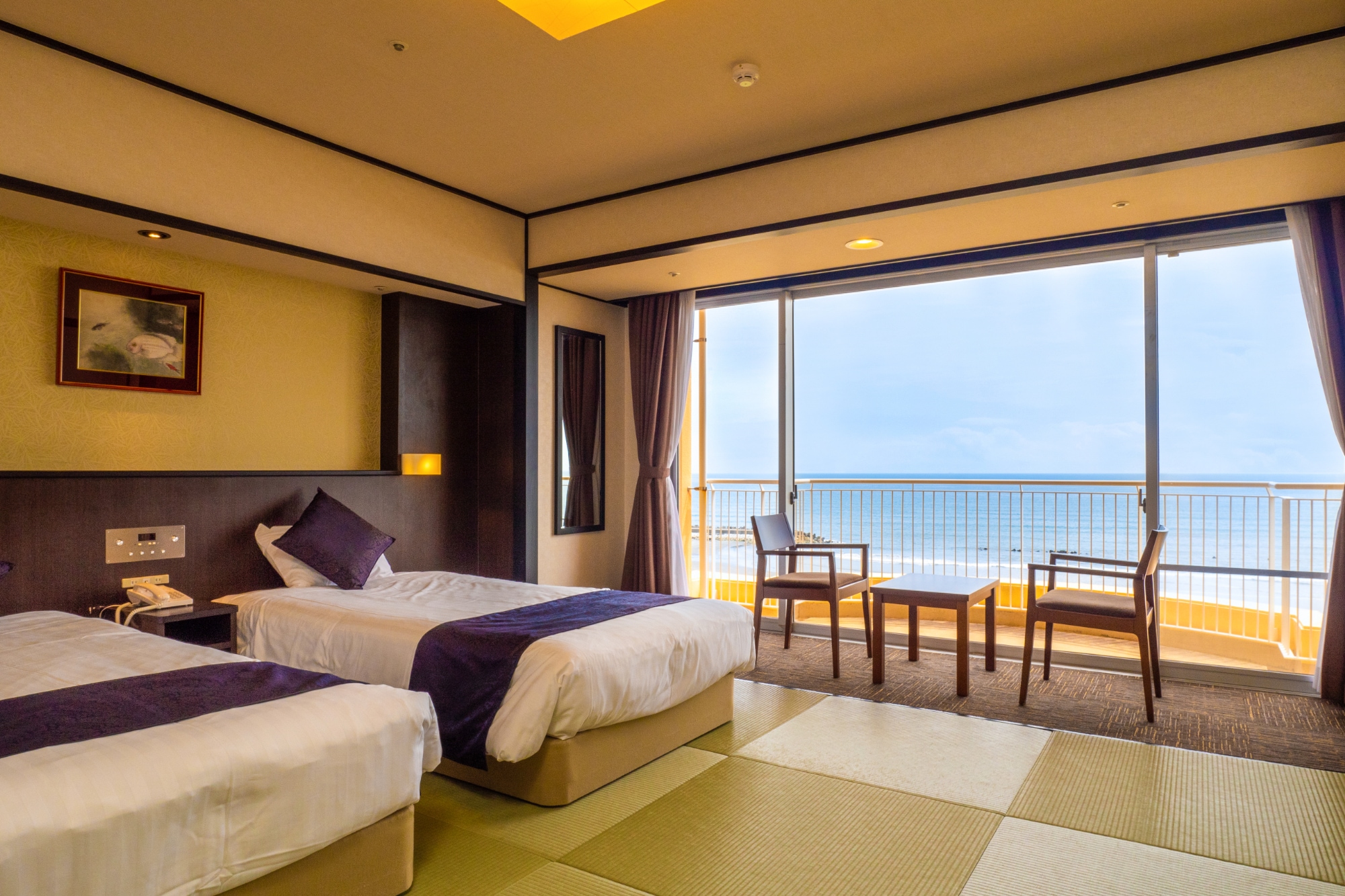 [Ocean view] Non-smoking Japanese-style bed type