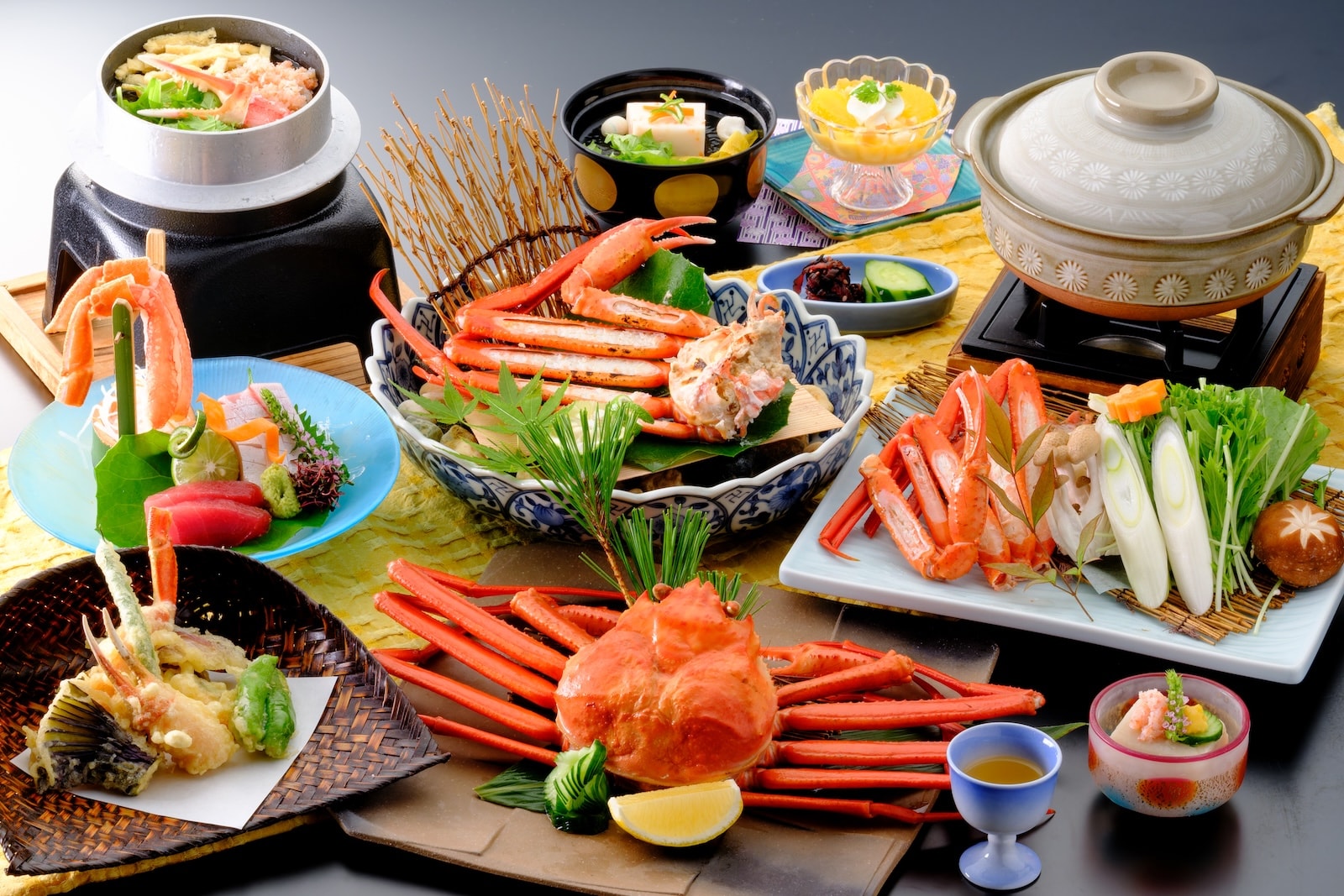 [Seasonal] Red Snow Crab Kaiseki Course