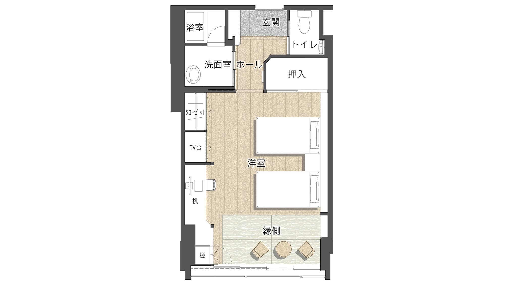 [Tensei Renewal W]日本現代高級雙工作型