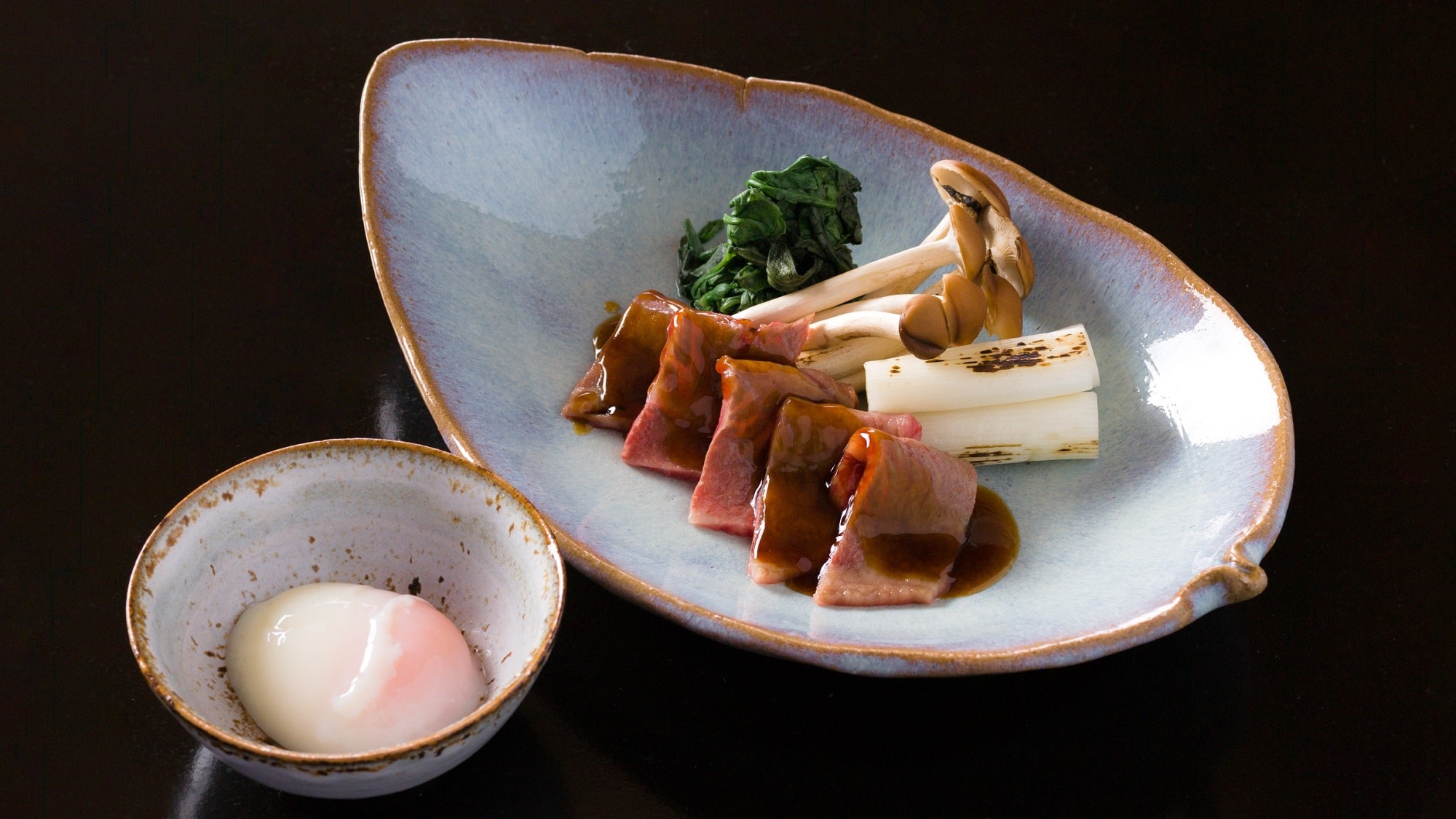 Yamaguchi Wagyu beef sukiyaki hot pot style