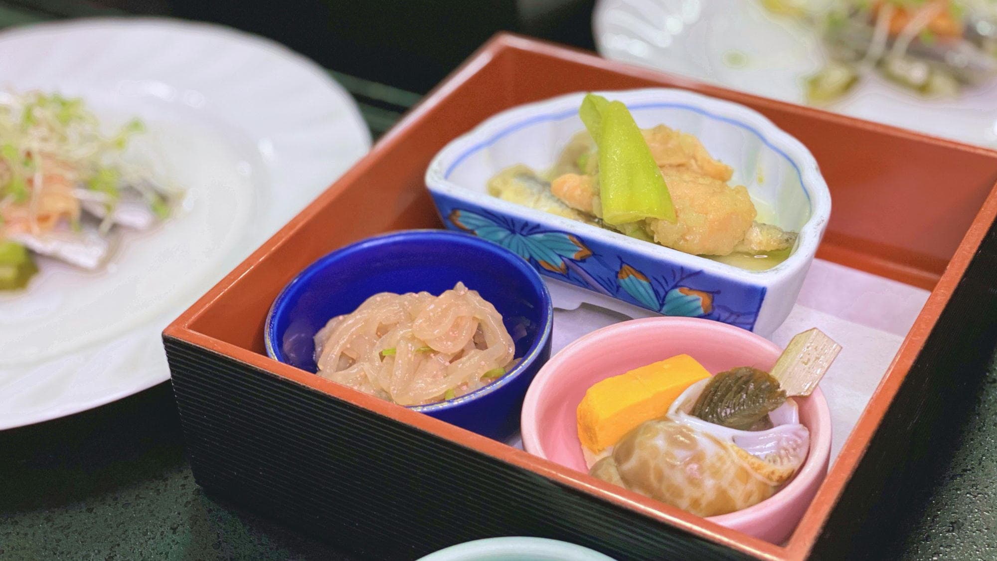 [Example of seasonal kaiseki cuisine]