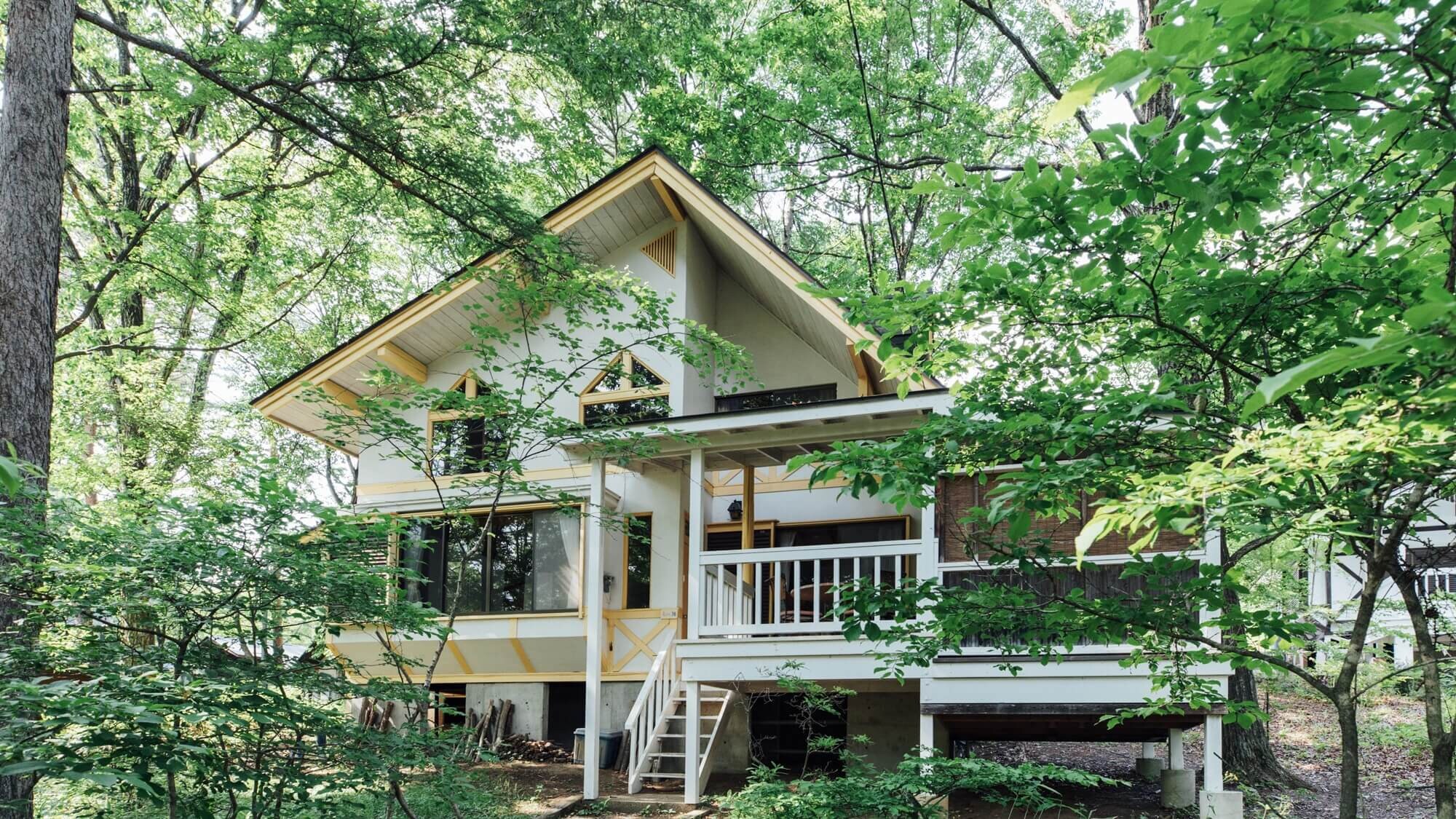 【带露天浴池】标准2L小屋：外观示例