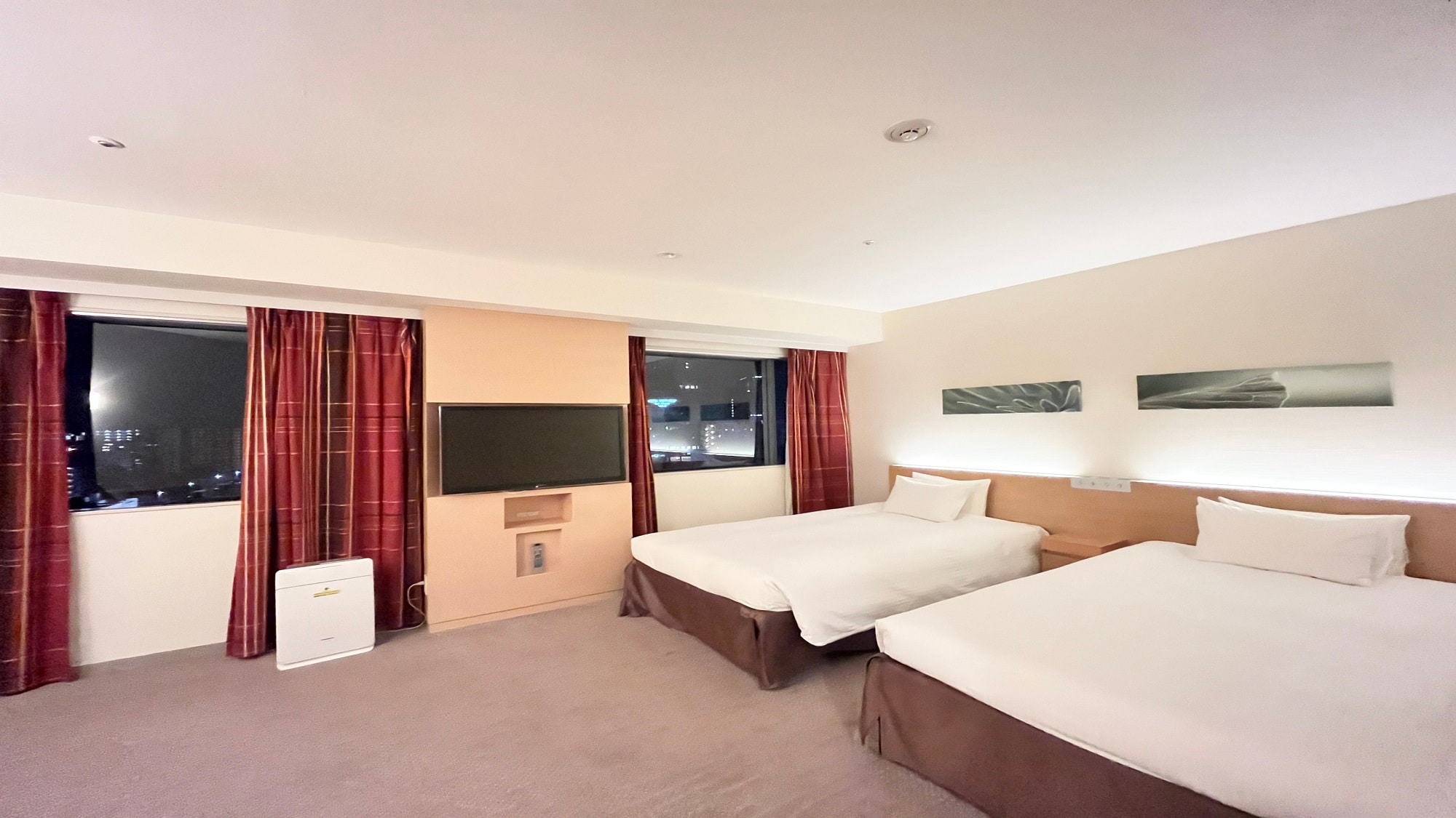 ☆禁煙ツインルーム／36平米／バス・トイレセパレート☆